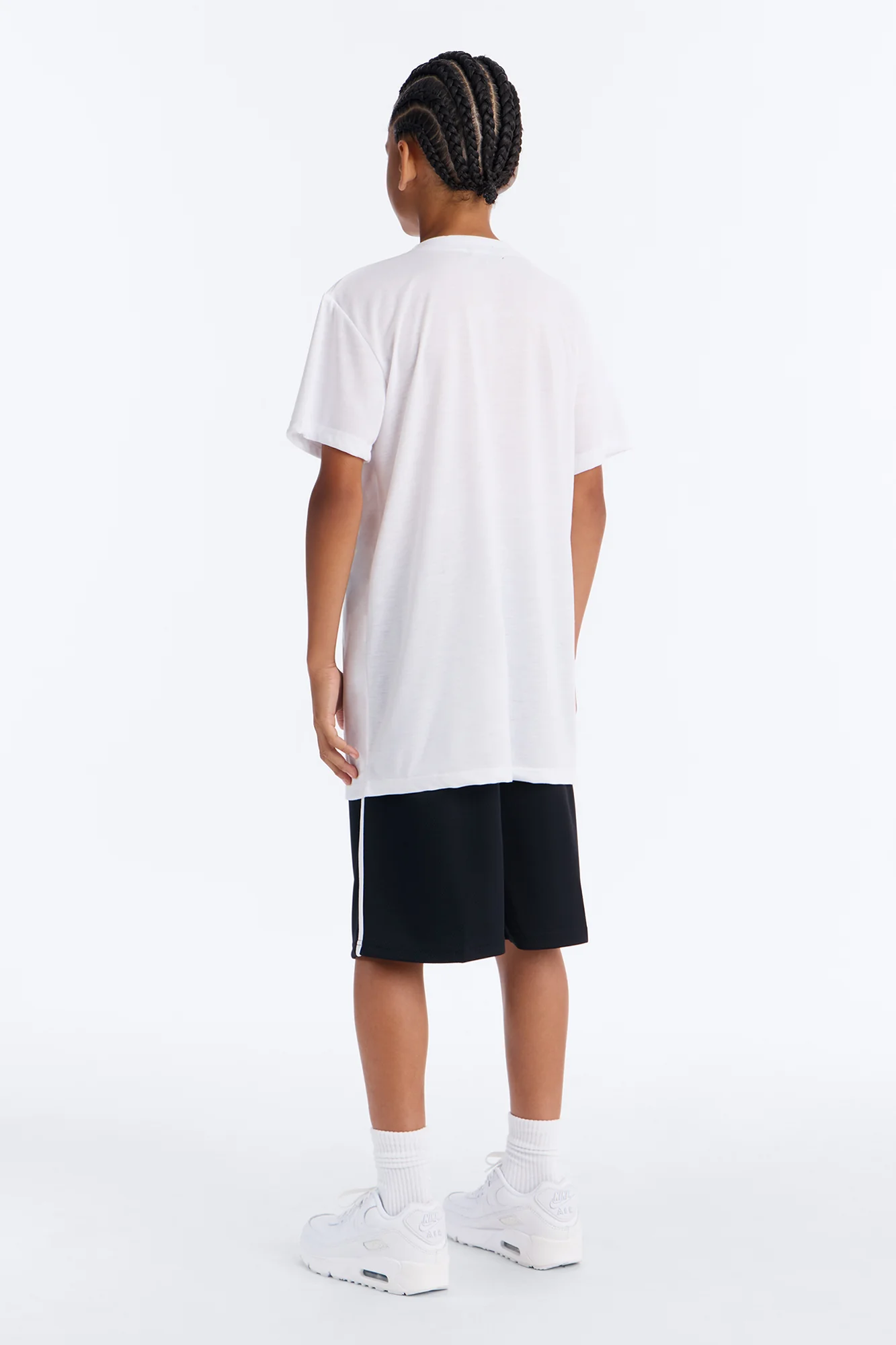 Mini Money Is My Priority Short Set - White/Black - Image 3