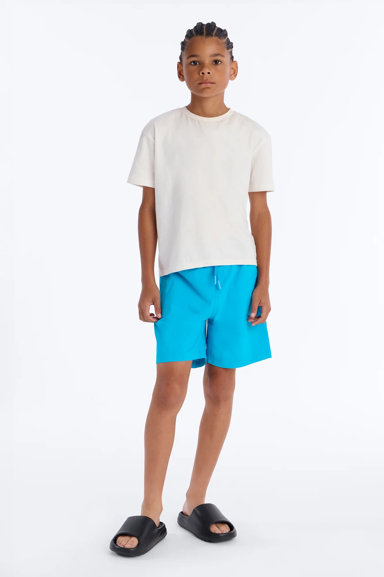 Mini Montez stretch swim trunk - Blue - Image 2