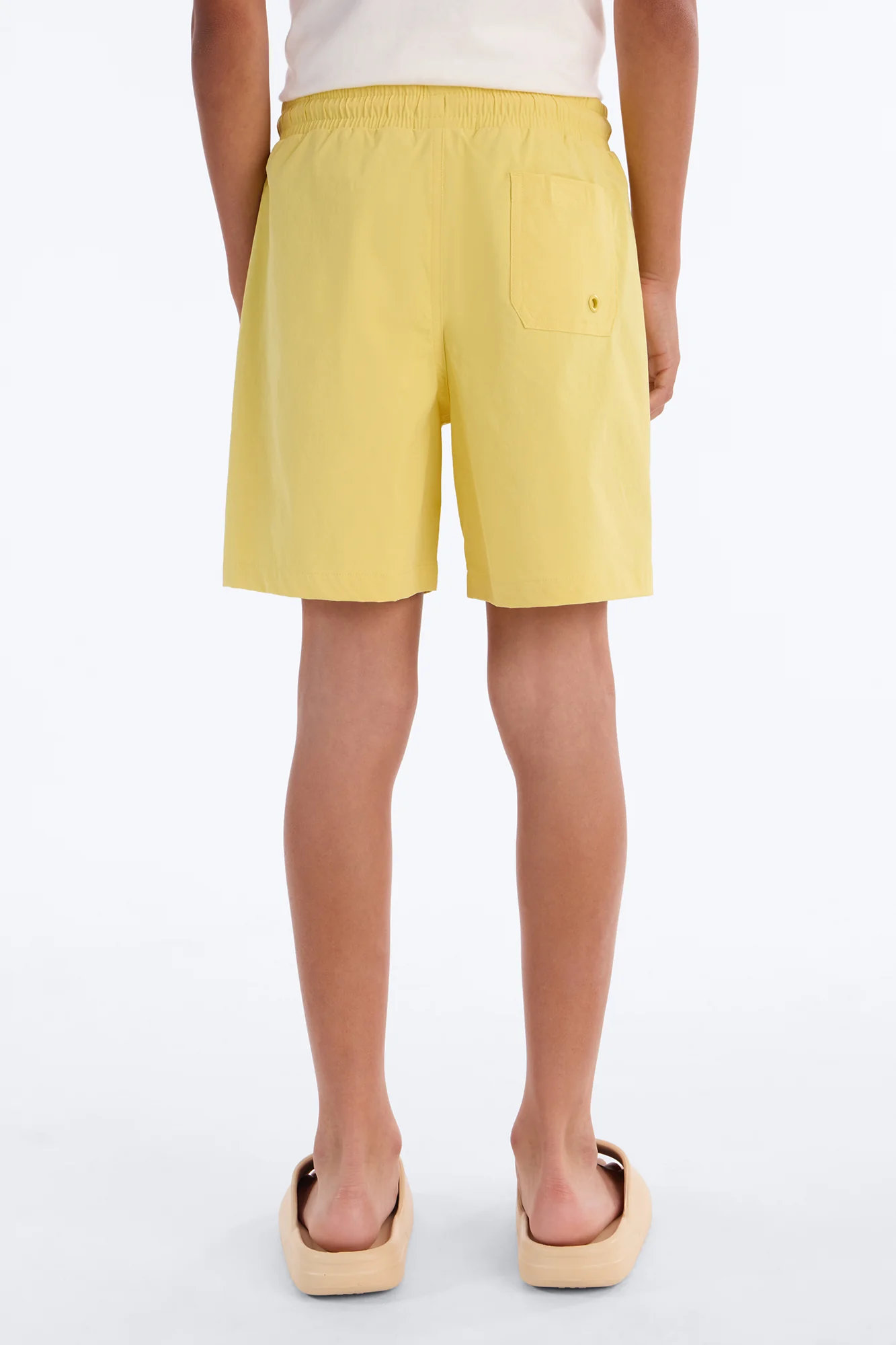Mini Montez stretch swim trunk - Yellow - Image 4