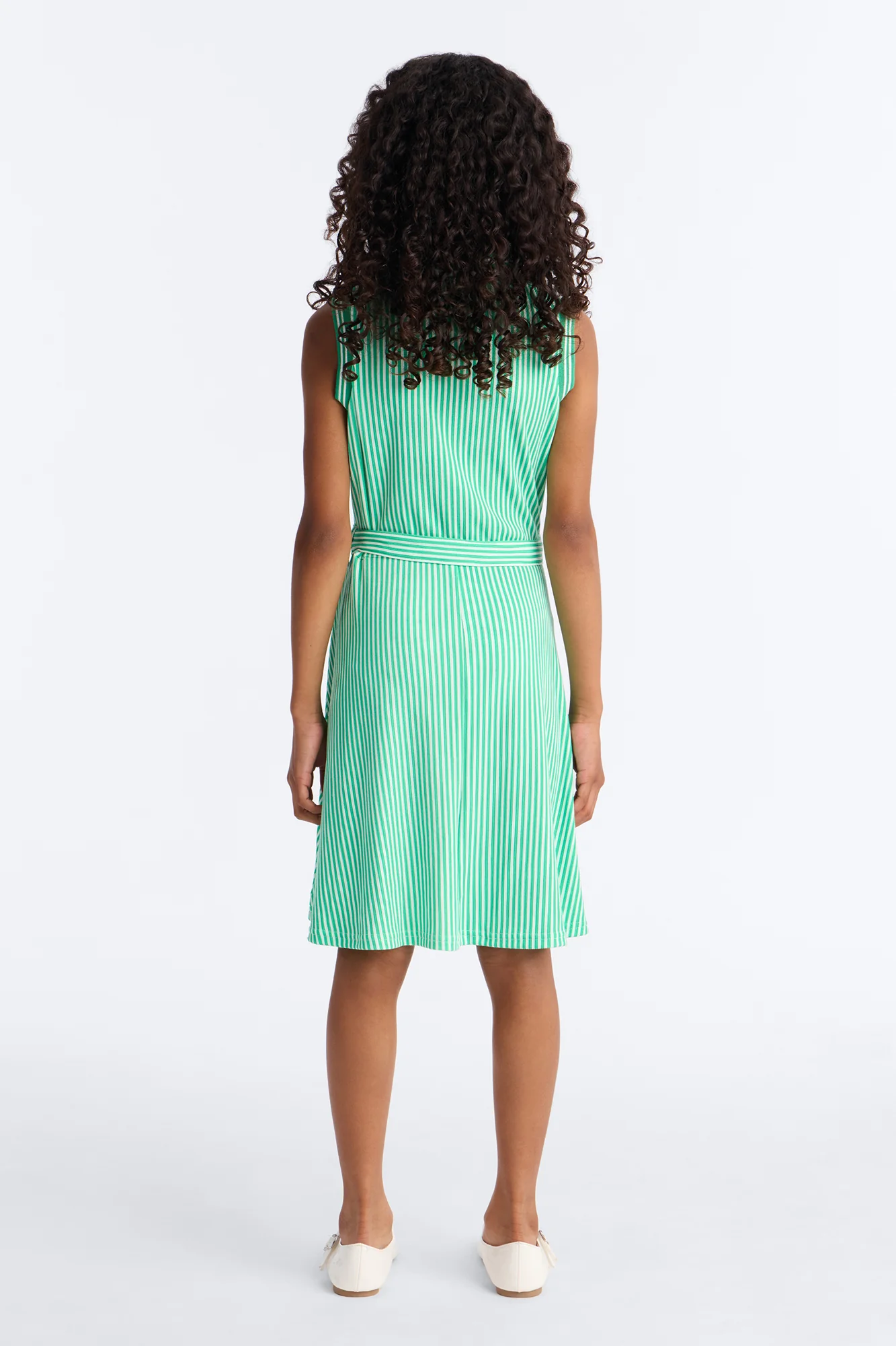Mini Moving On Polo Shirt Dress - Mint - Image 4