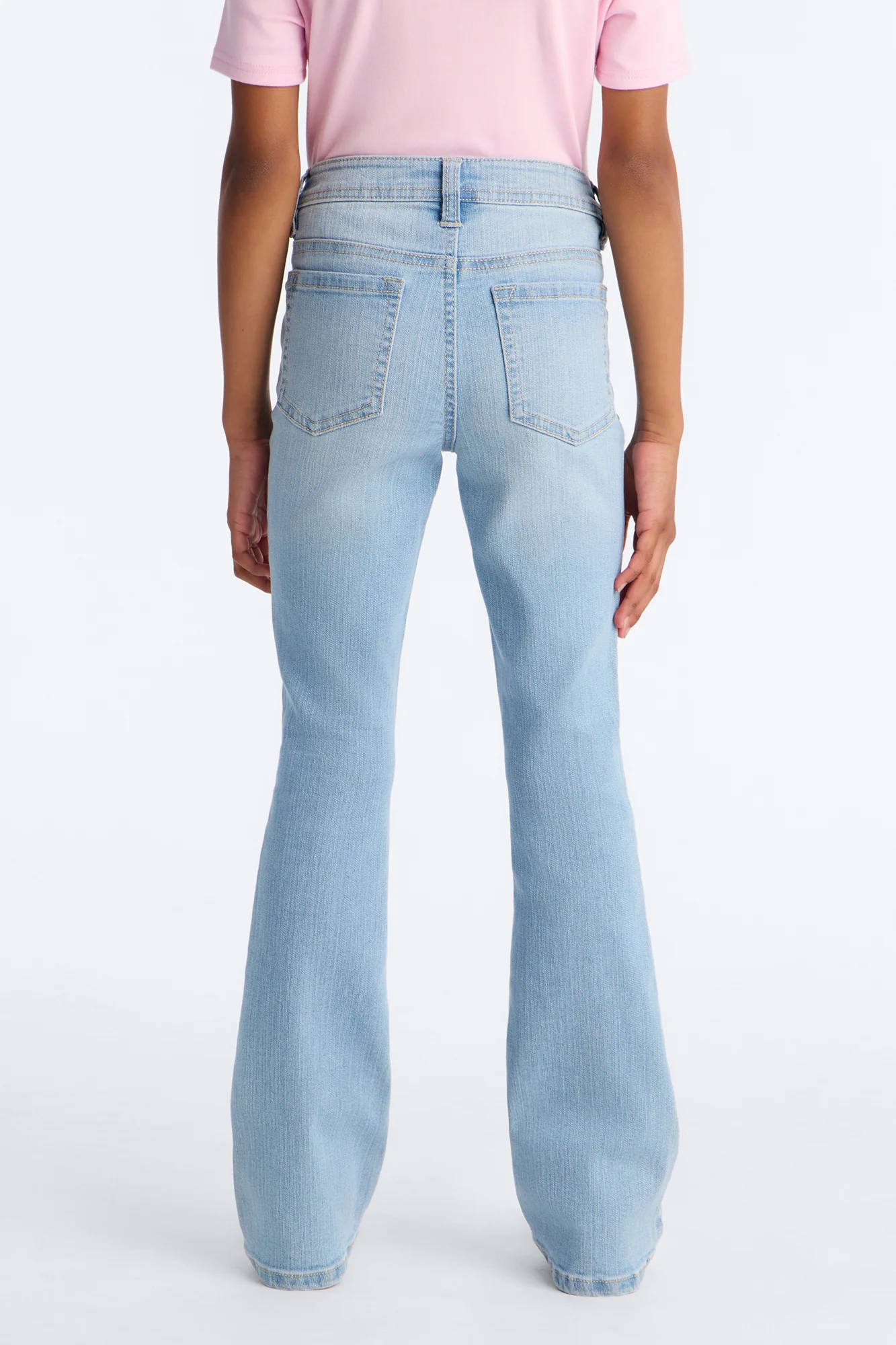 Mini Music To My Ears Flare Jeans - Light Wash - Image 4