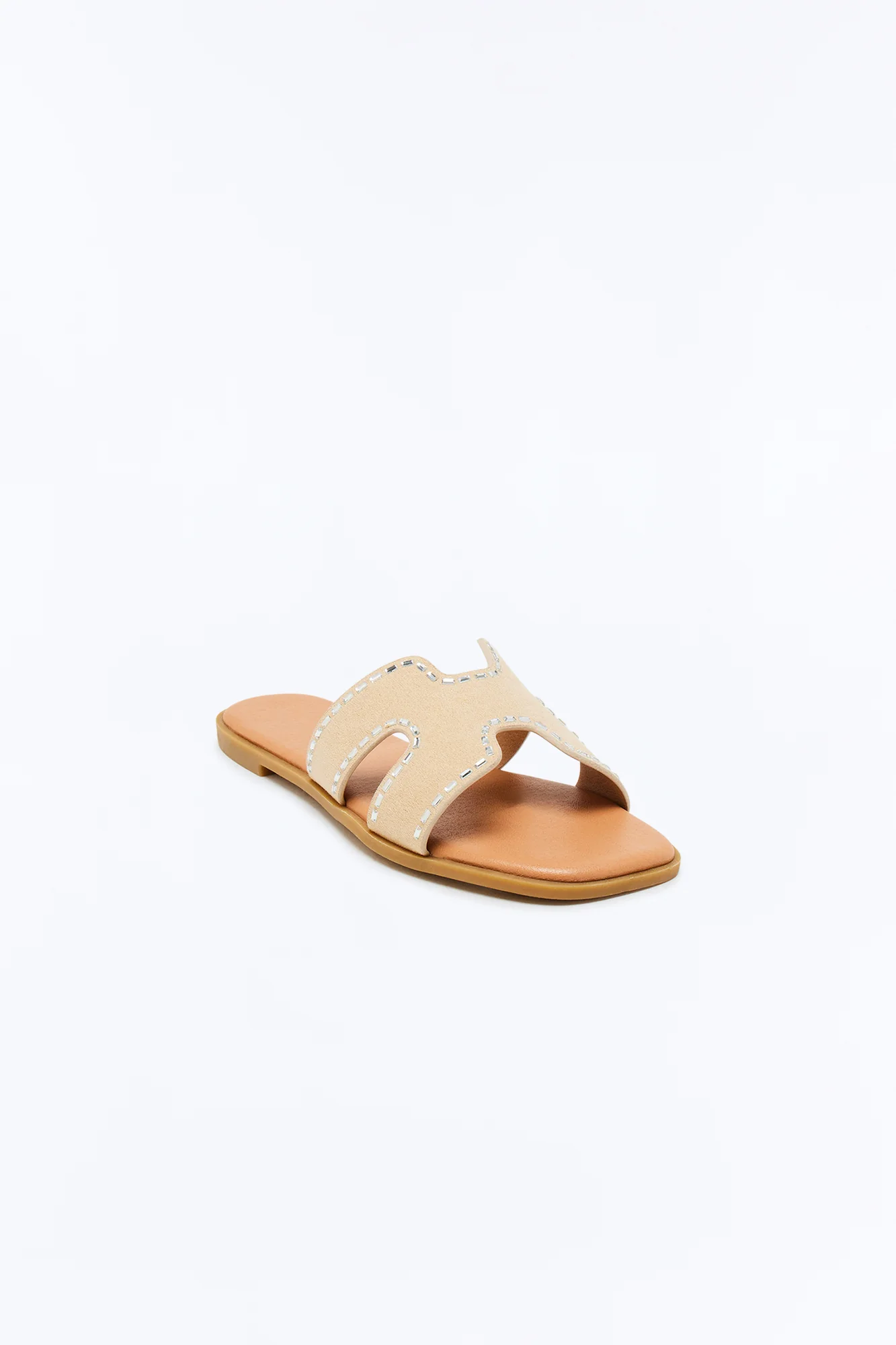 Mini My Destination Flip Flops - Sand - Image 2