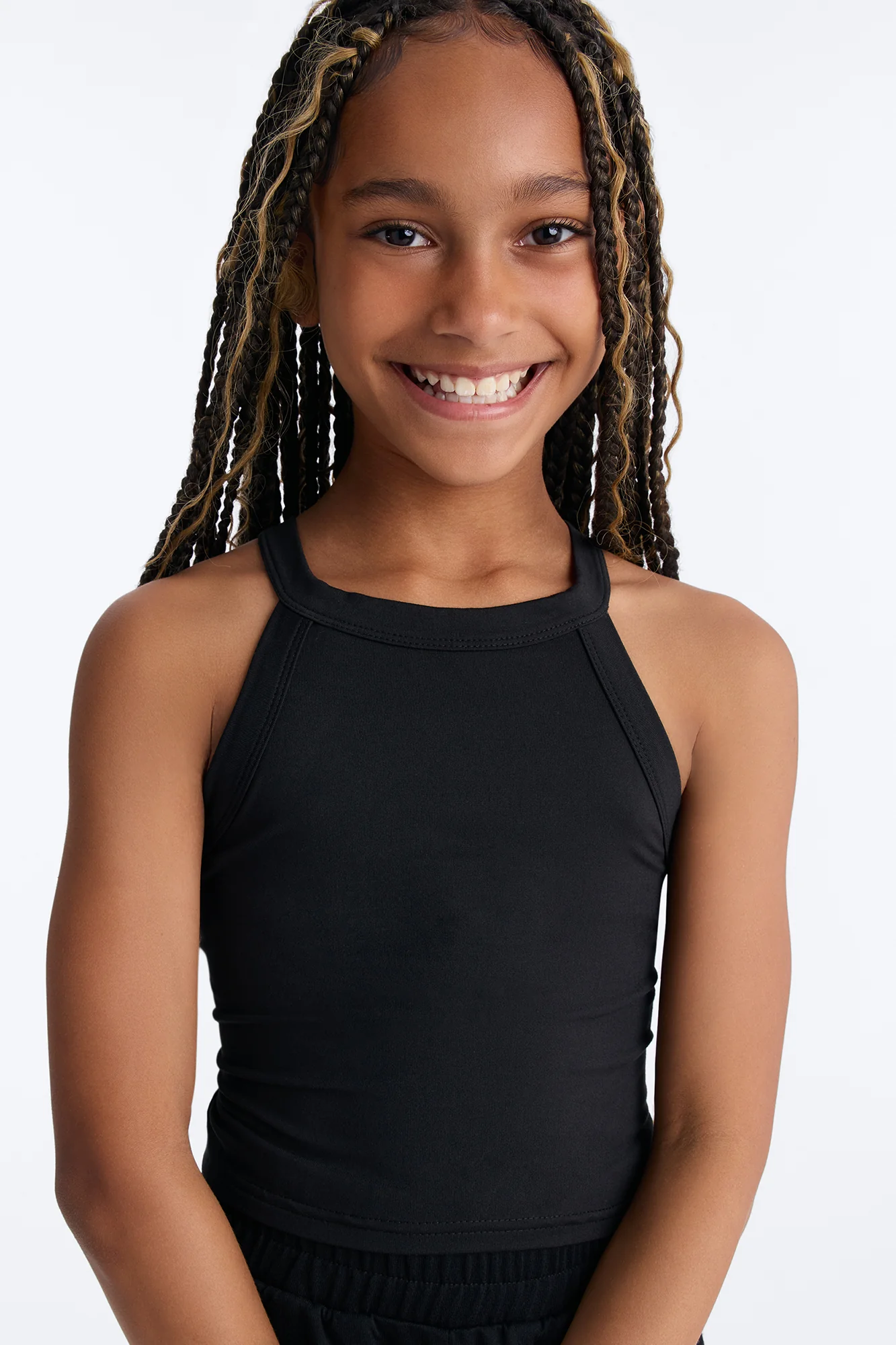 Mini Never Too Late Pant Set - Black - Image 3