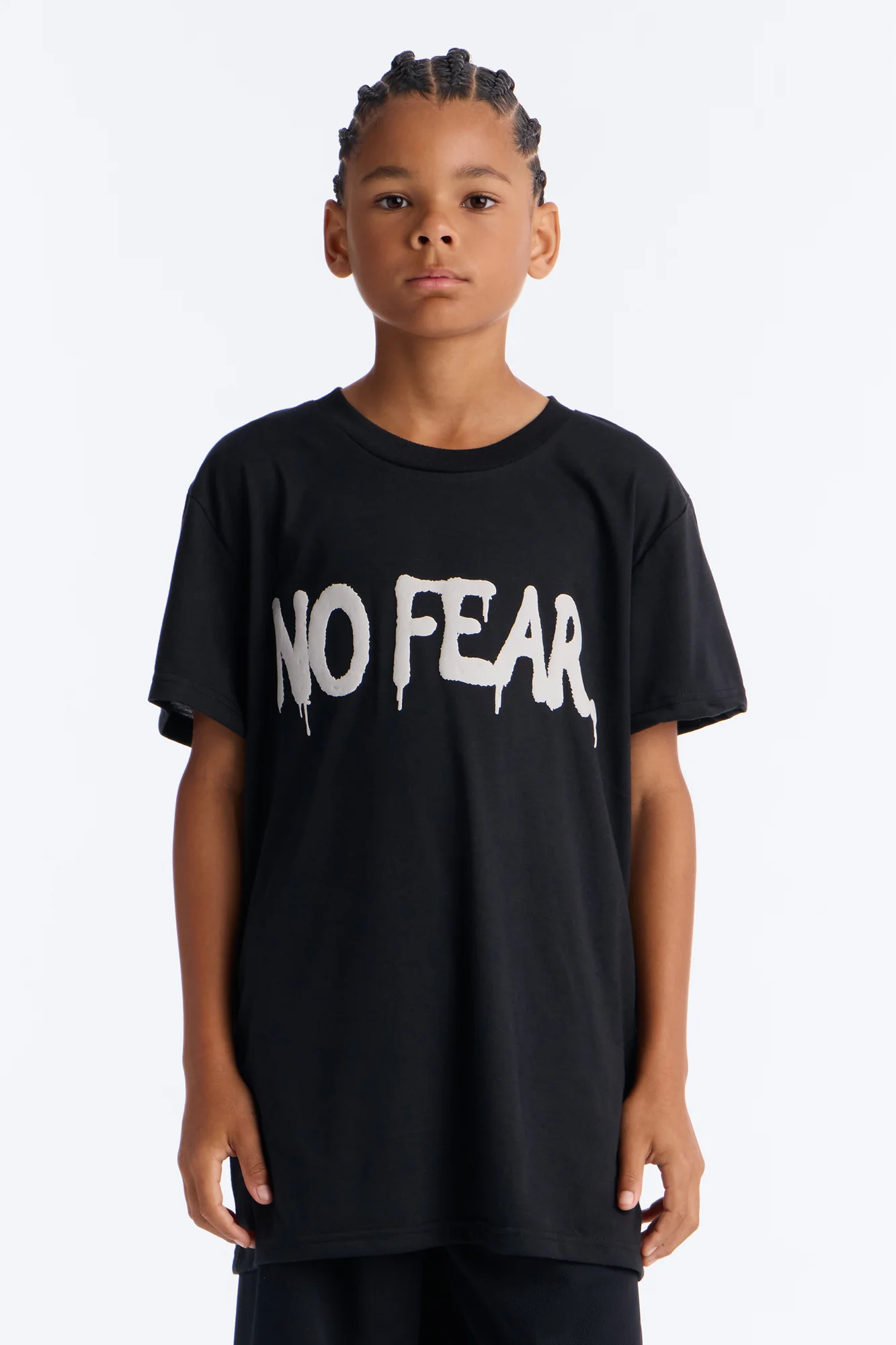 Mini No Fear Short Set - Black - Image 2