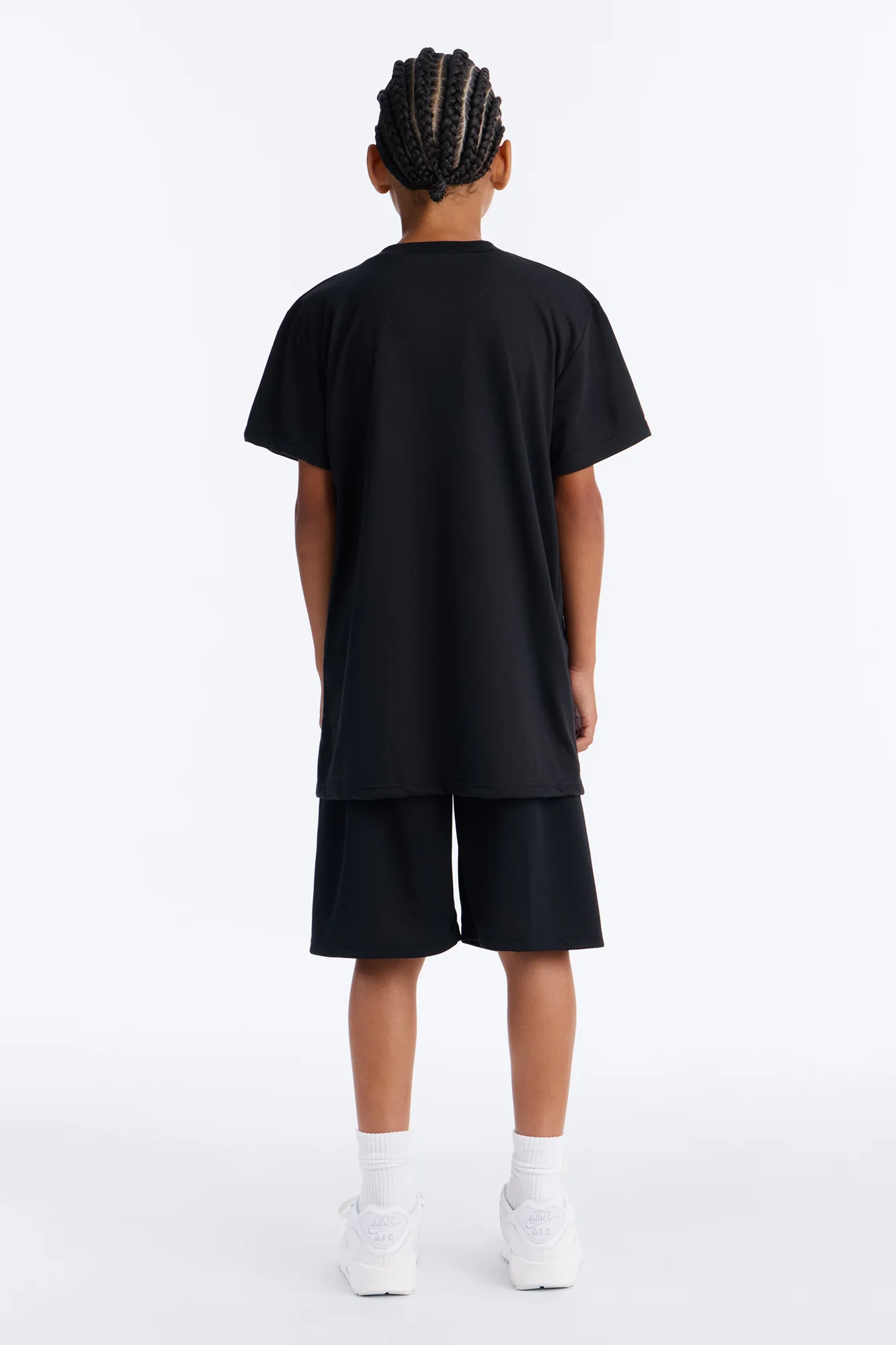 Mini No Fear Short Set - Black - Image 4