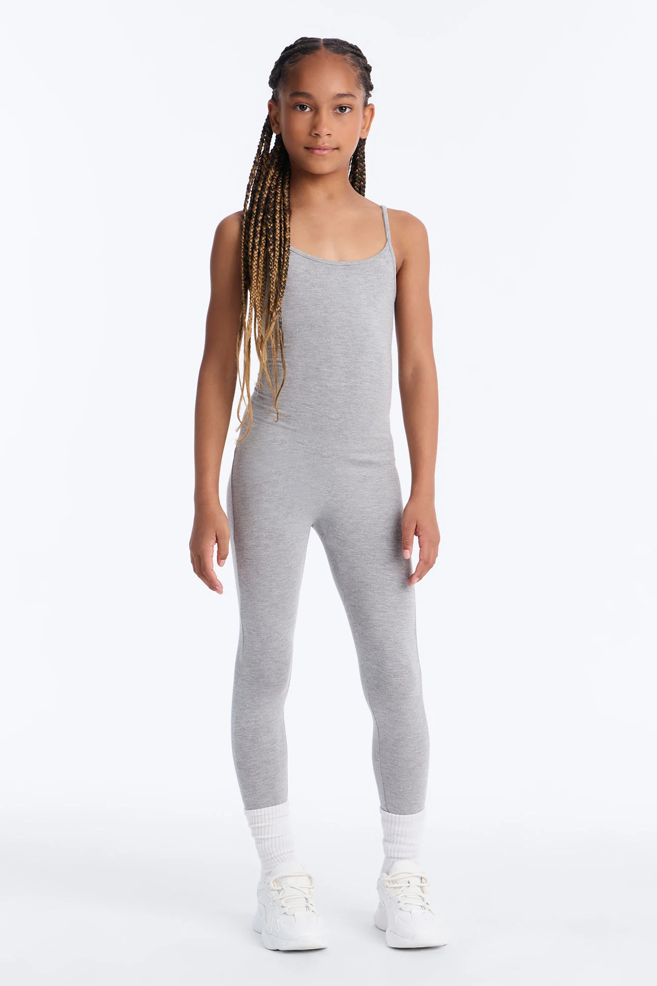 Mini Nova Season Jumpsuit II - Heather Grey