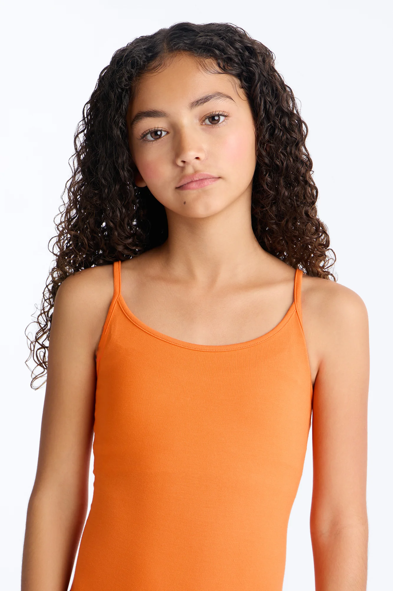 Mini Nova Season Shortie Romper II - Orange - Image 3