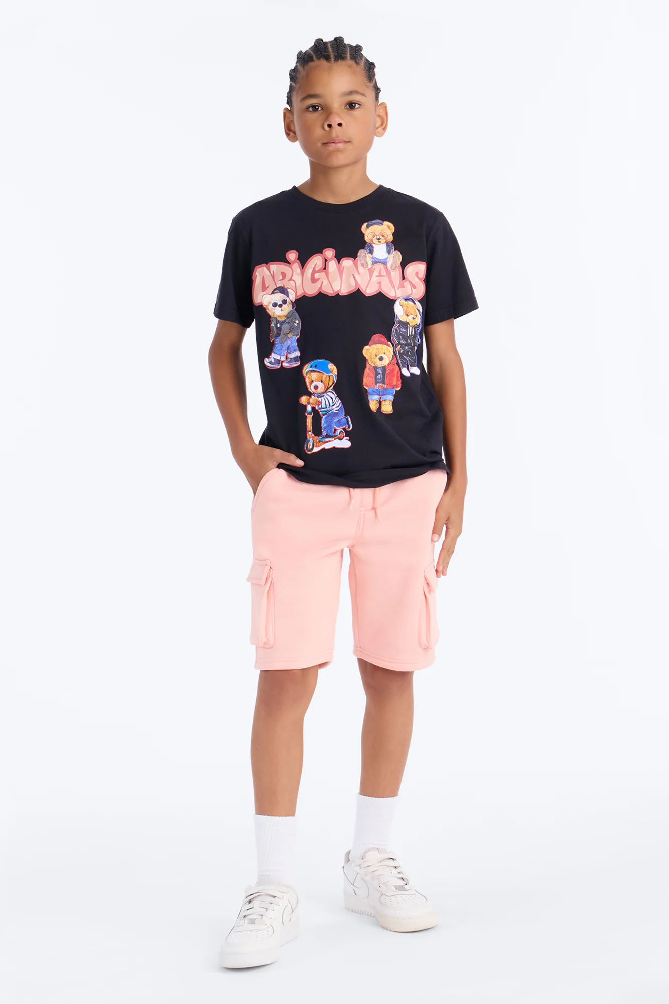 Mini Original Squad Short Set - Black/combo