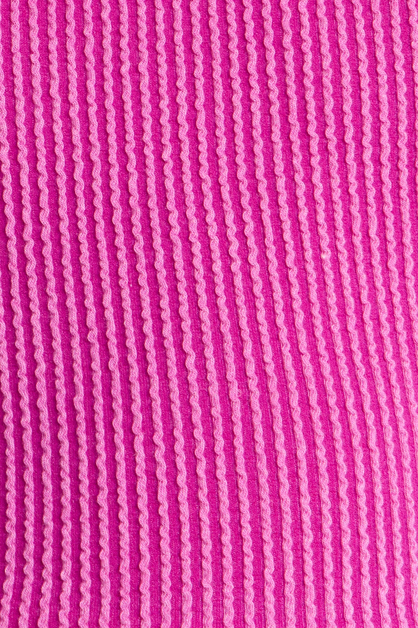Mini Paulette Ribbed Pant Set - Magenta - Image 3