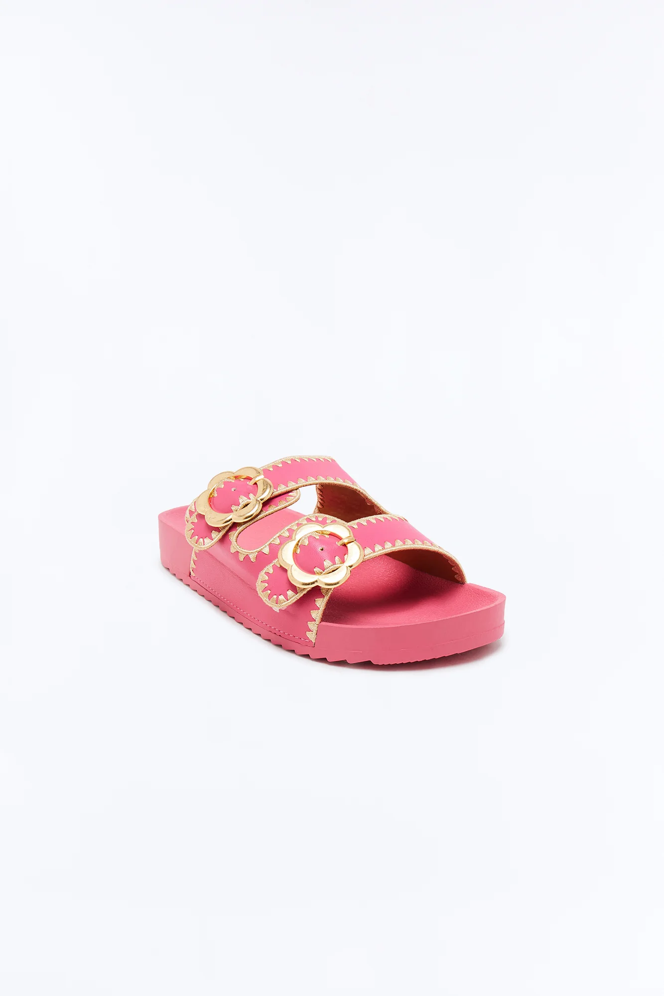 Mini Perrie Slides - Hot Pink - Image 2