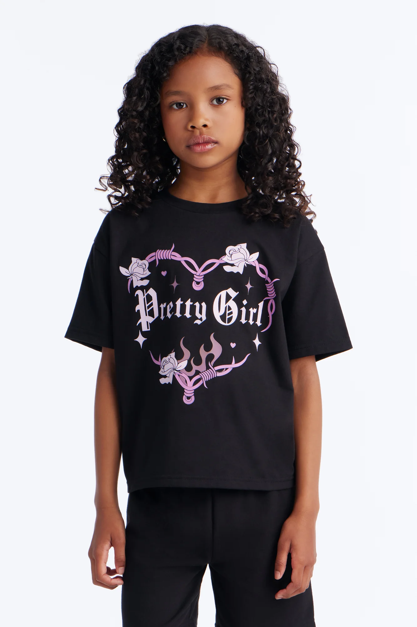 Mini Pretty Girl Life Short Set - Black - Image 2