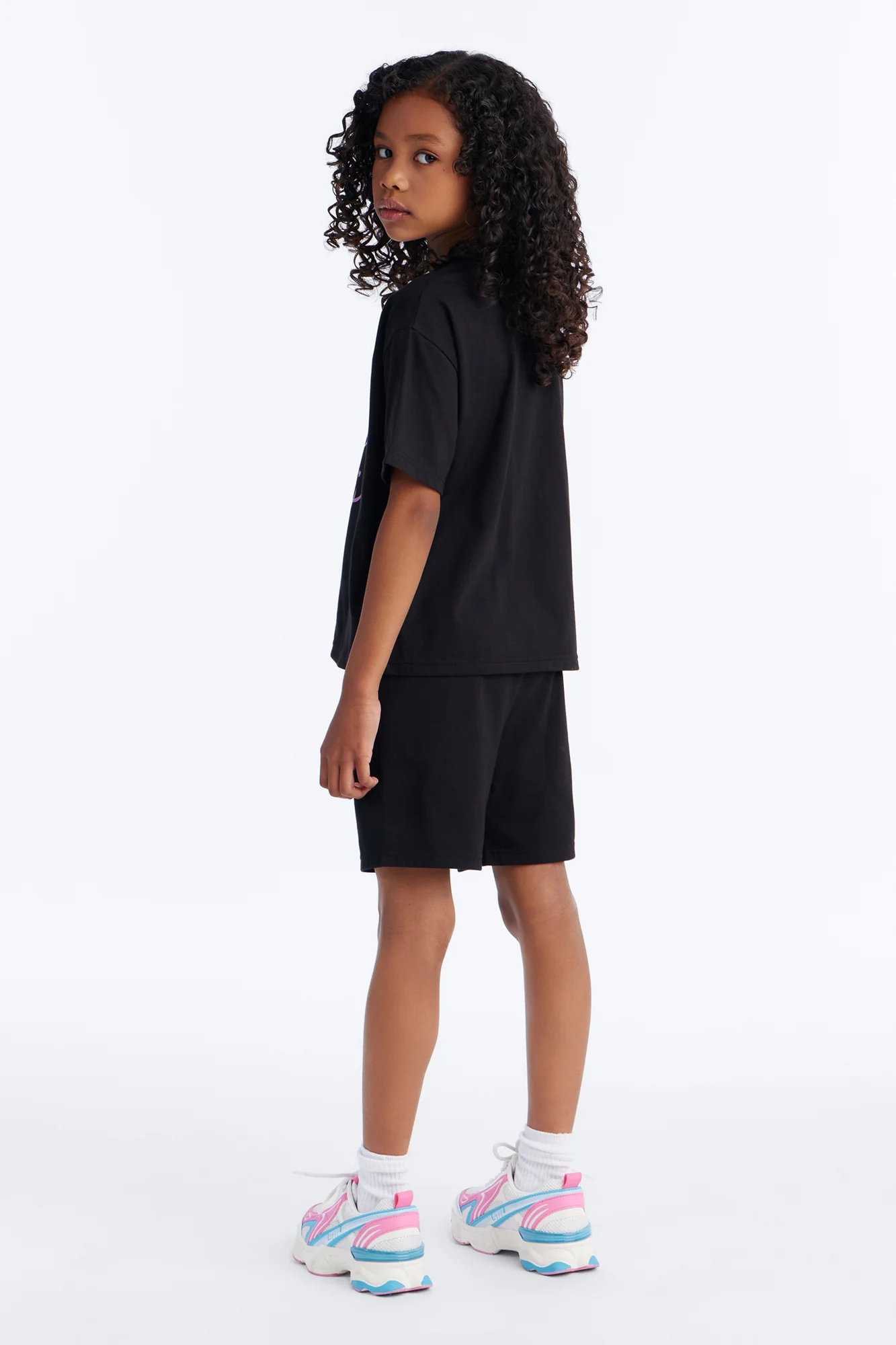 Mini Pretty Girl Life Short Set - Black - Image 3