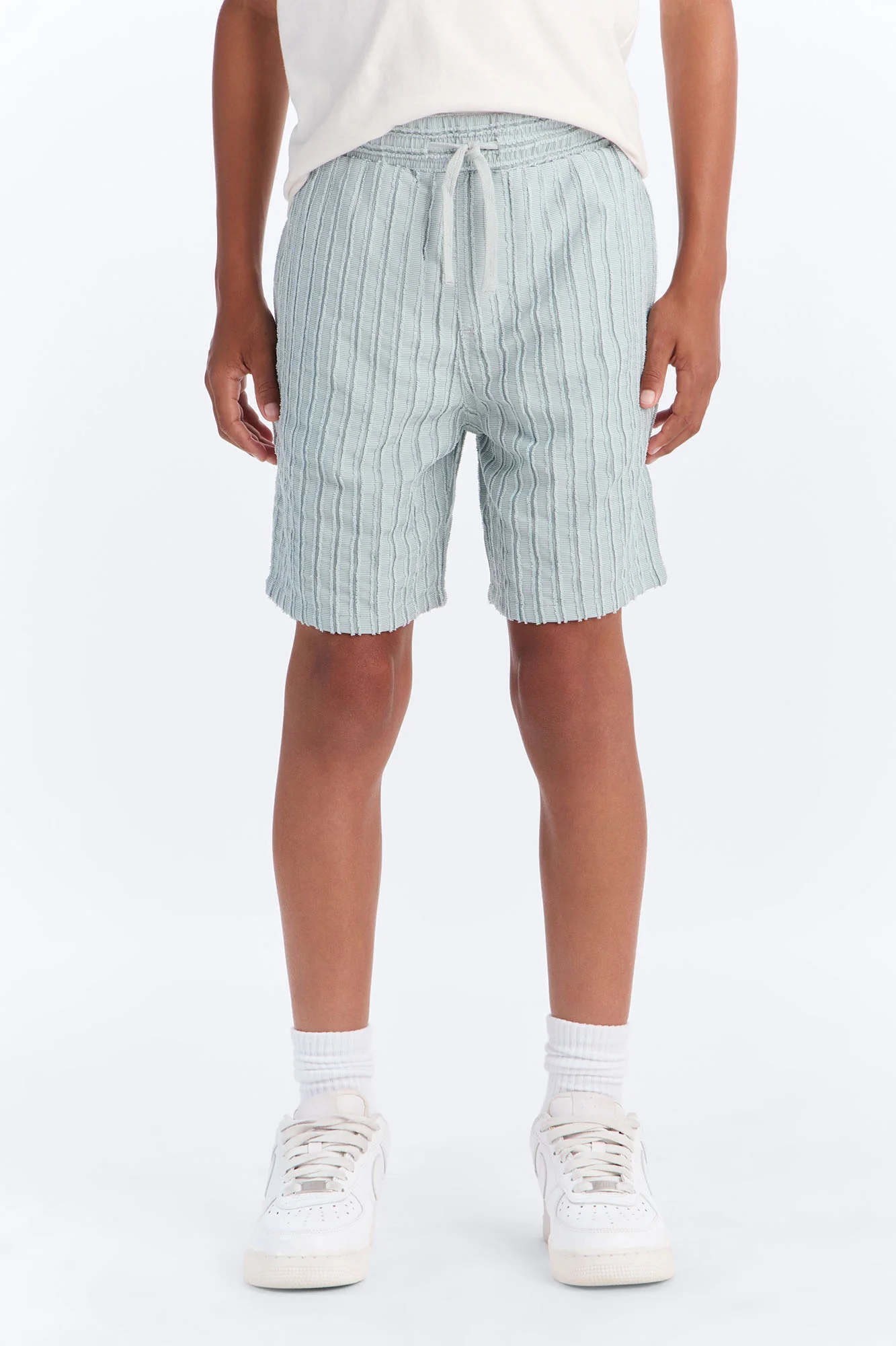 Mini Relaxed Aegean Pleat Short - Sage