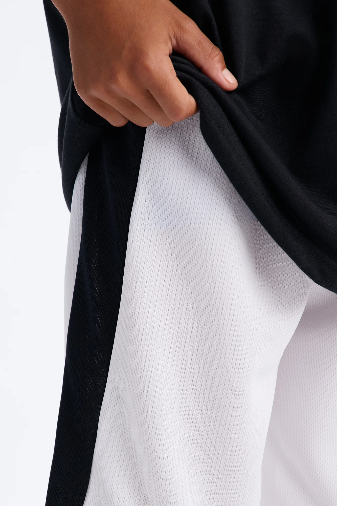 Mini Respect The Grind Short Set - Black/White - Image 3