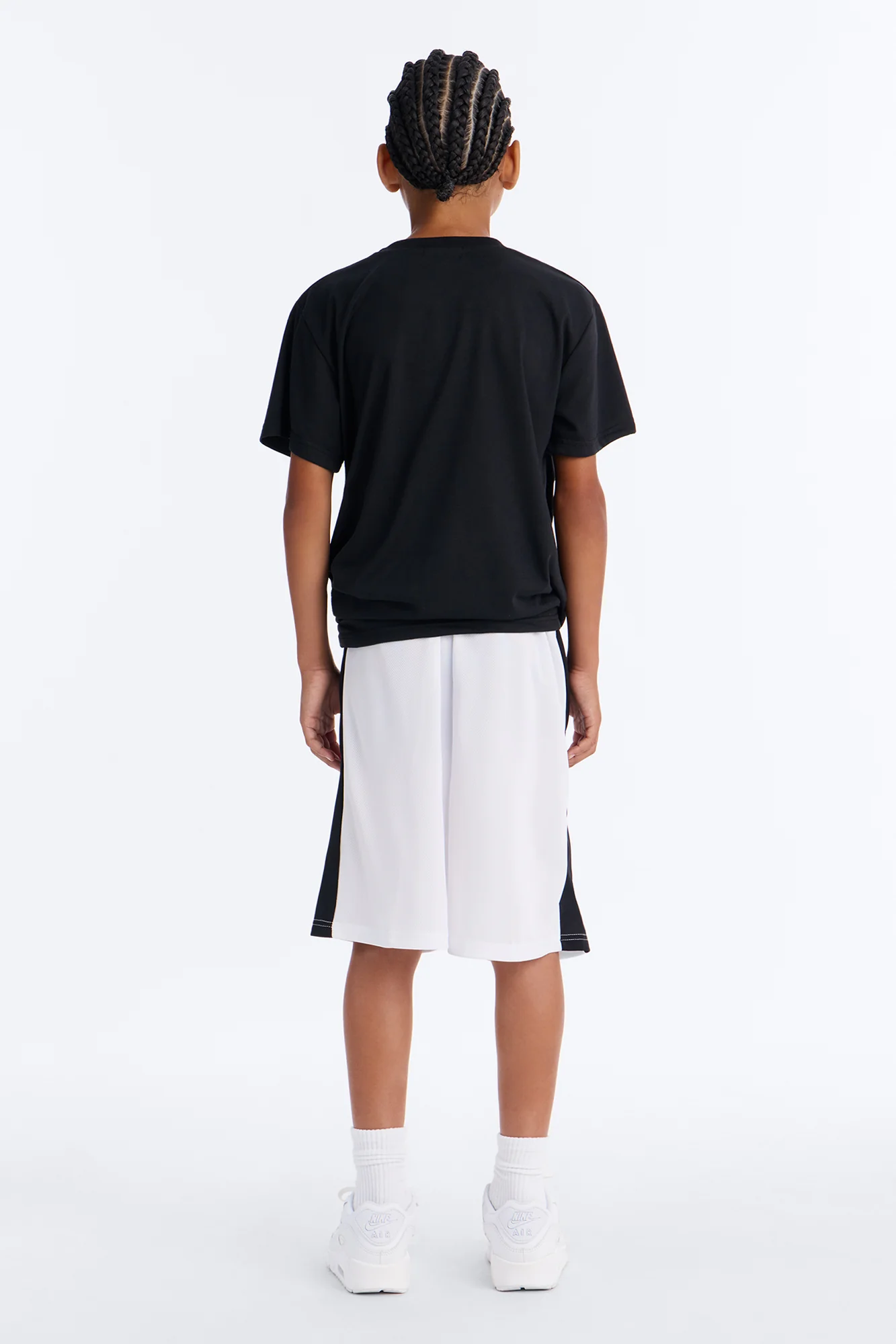 Mini Respect The Grind Short Set - Black/White - Image 4