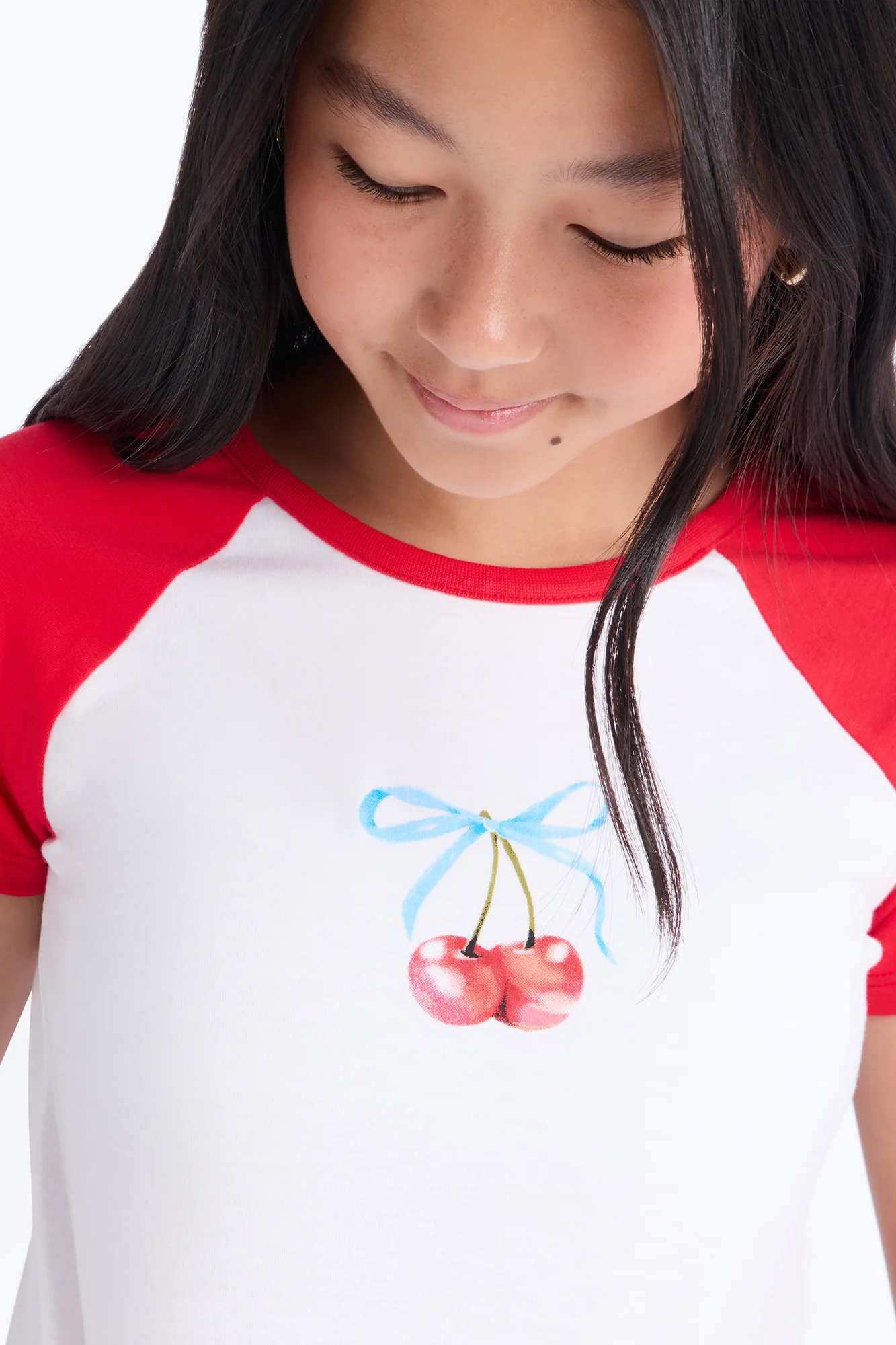 Mini So Very Cherry Short Set - Red/White - Image 3
