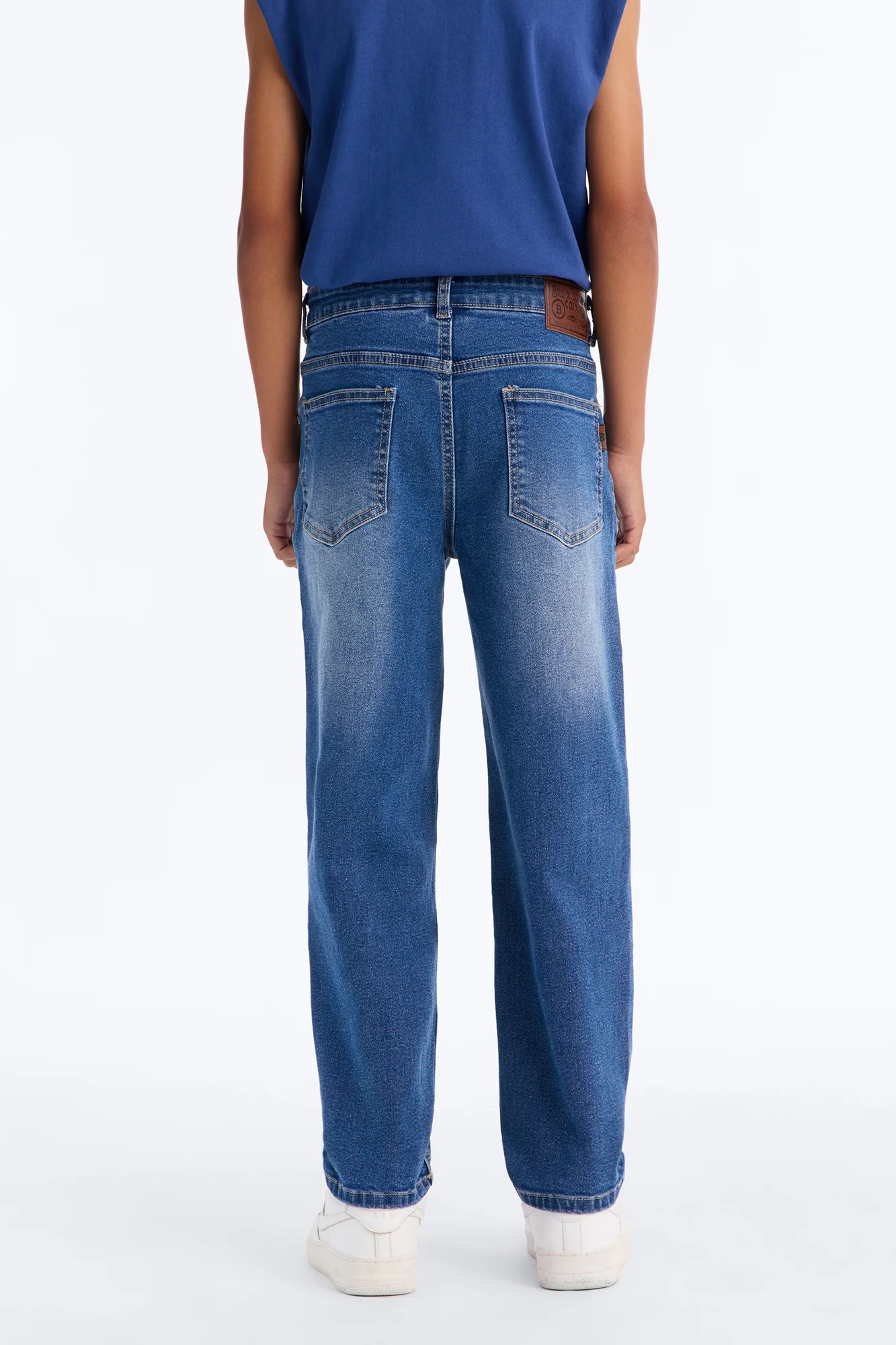 Mini Something To Say Jeans - Medium Blue Wash - Image 4