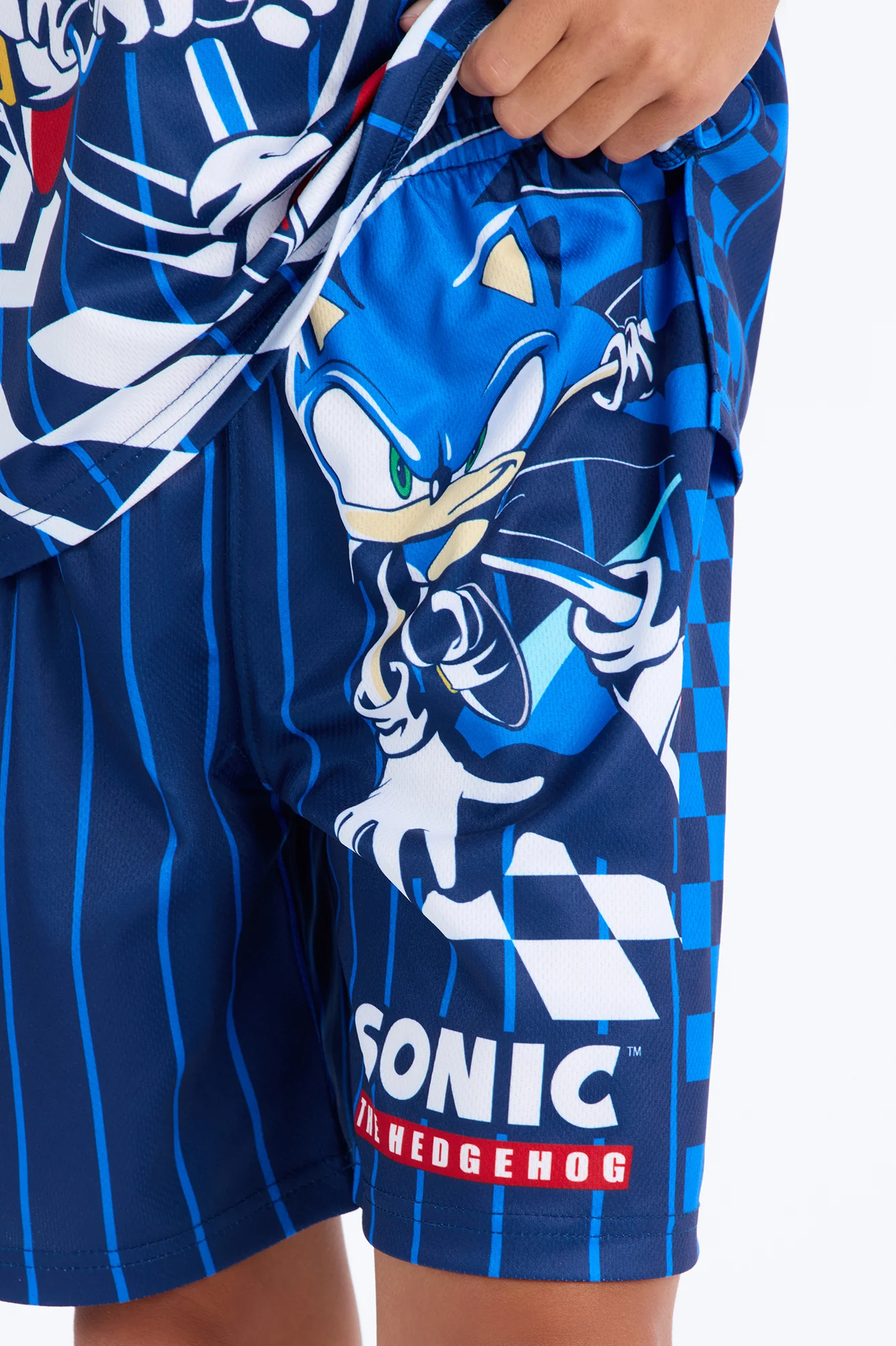 Mini Sonic Super Fast Short Set - Navy - Image 3
