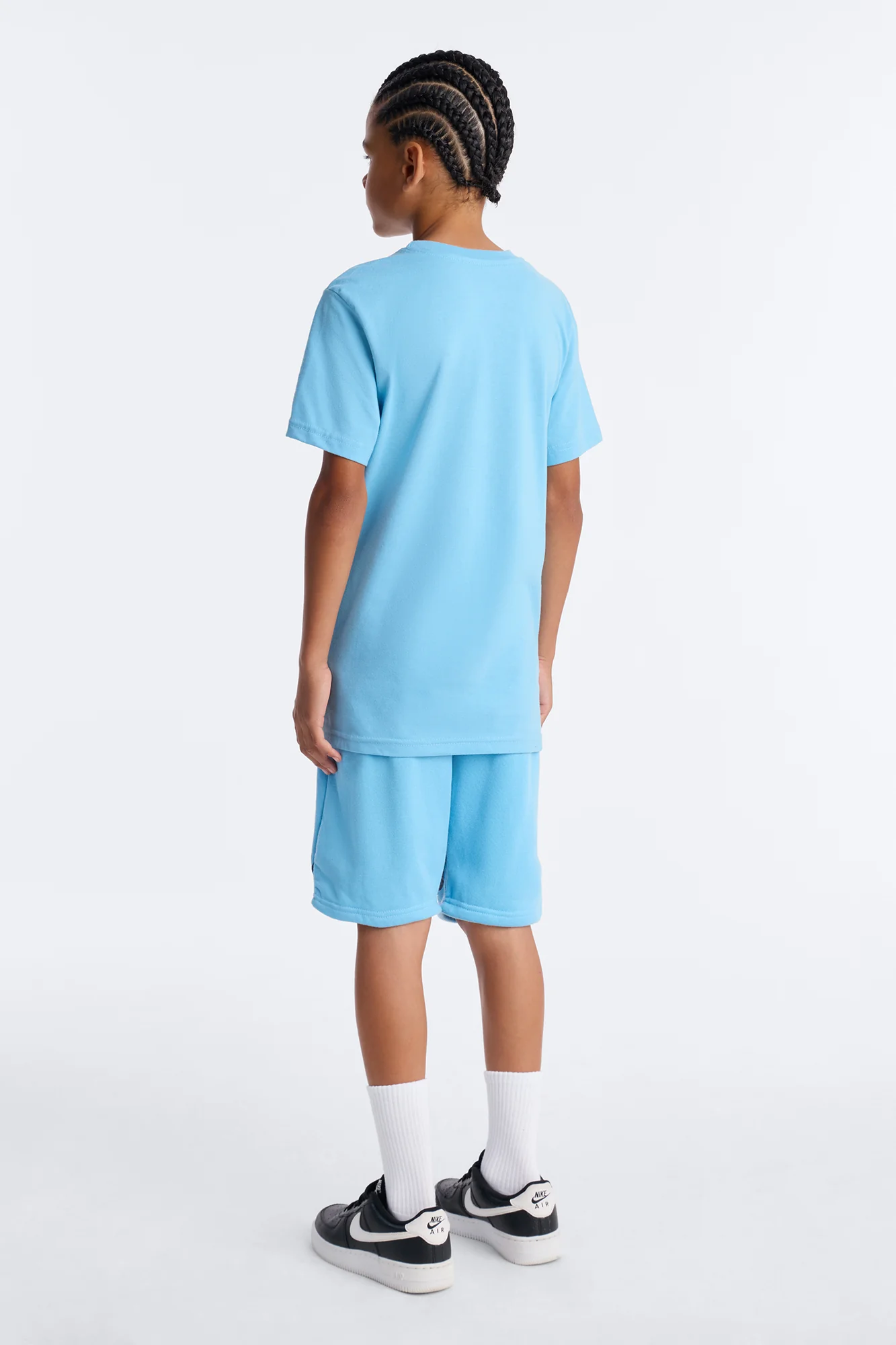 Mini Staying Humble Short Set - Light Blue - Image 4