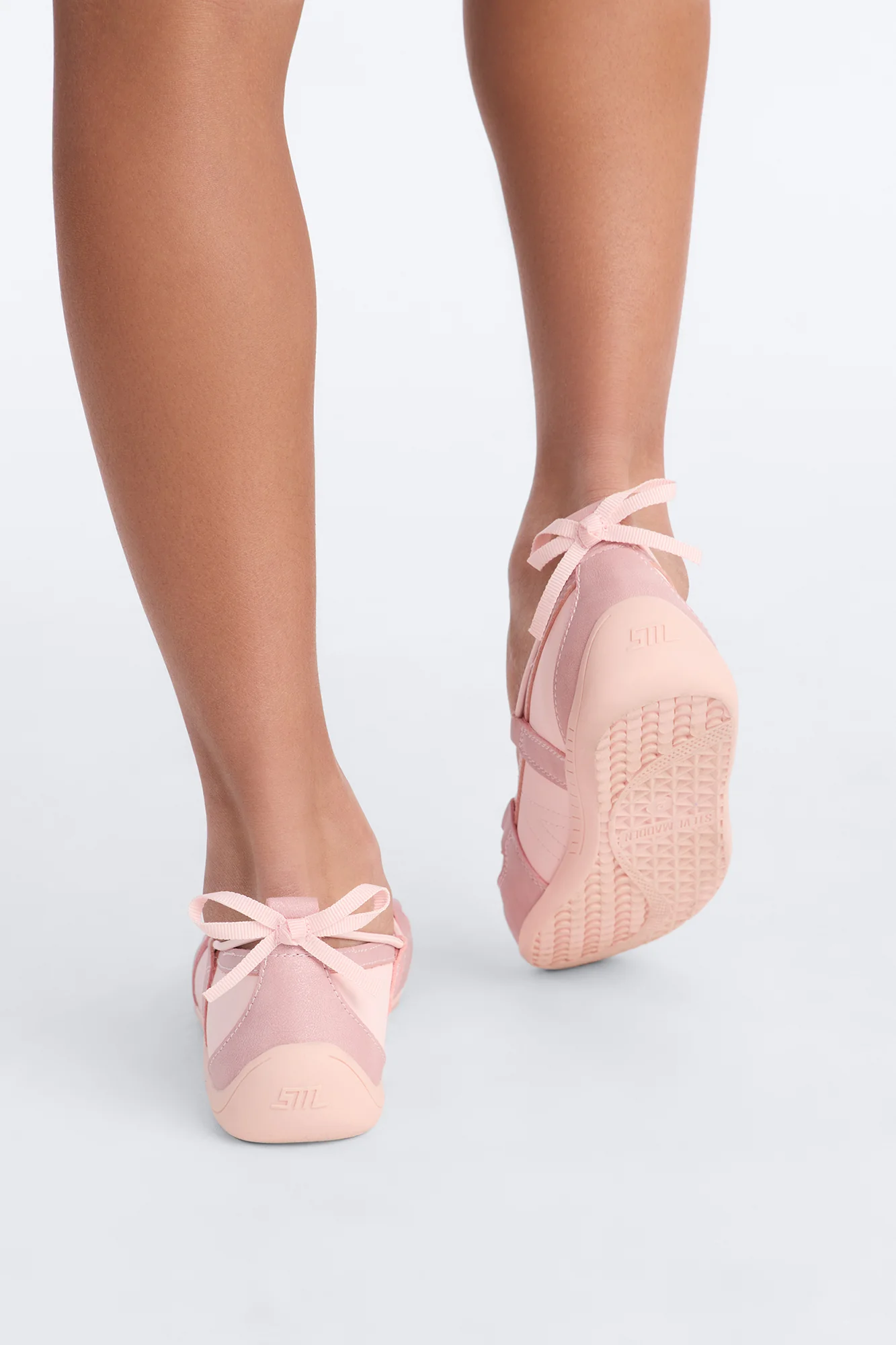 Mini Steve Madden Watch Me Twirl Sneakerina - Blush - Image 4