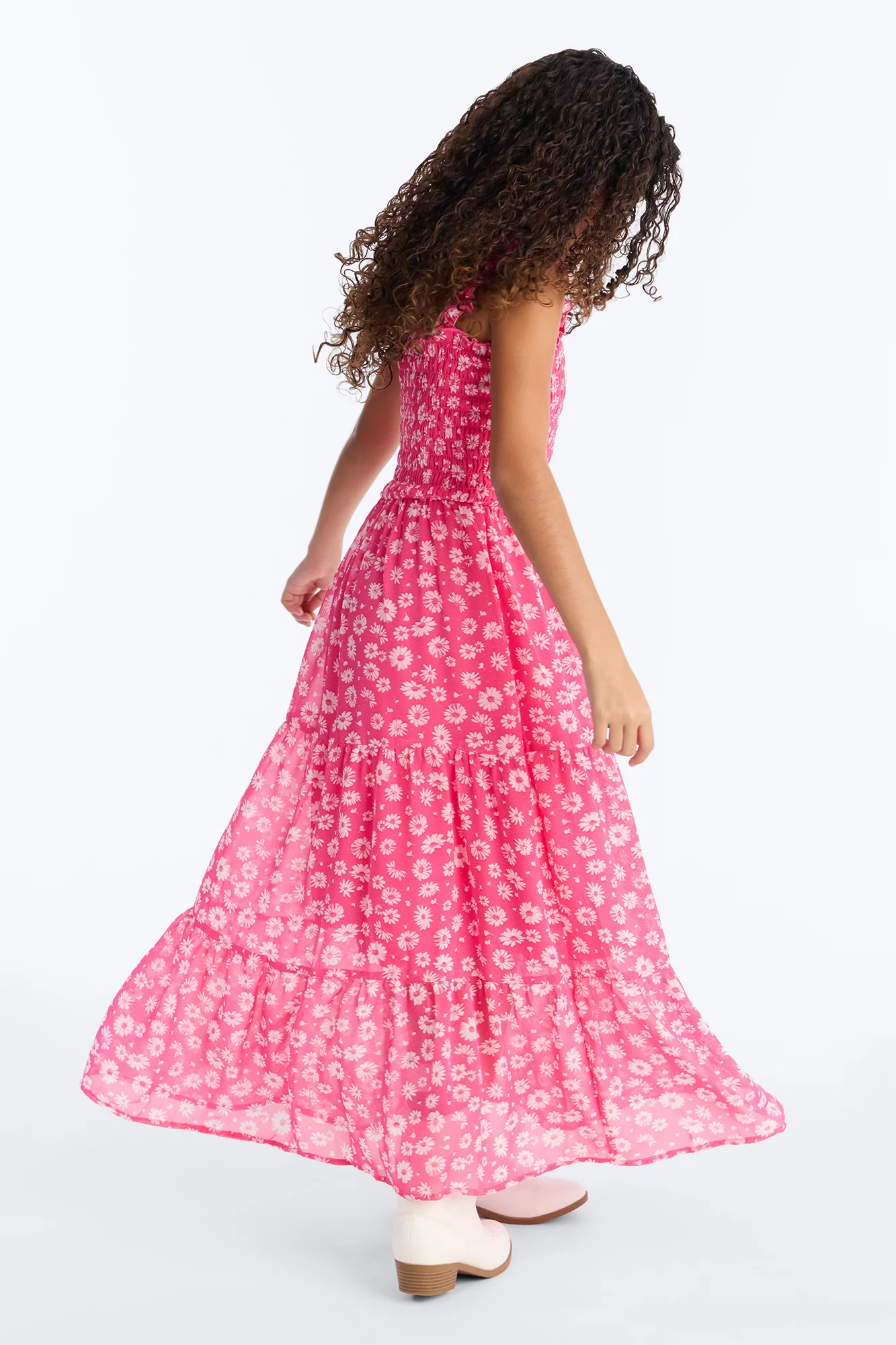 Mini Such Beautiful Days Ahead Dress - Fuchsia/combo - Image 3