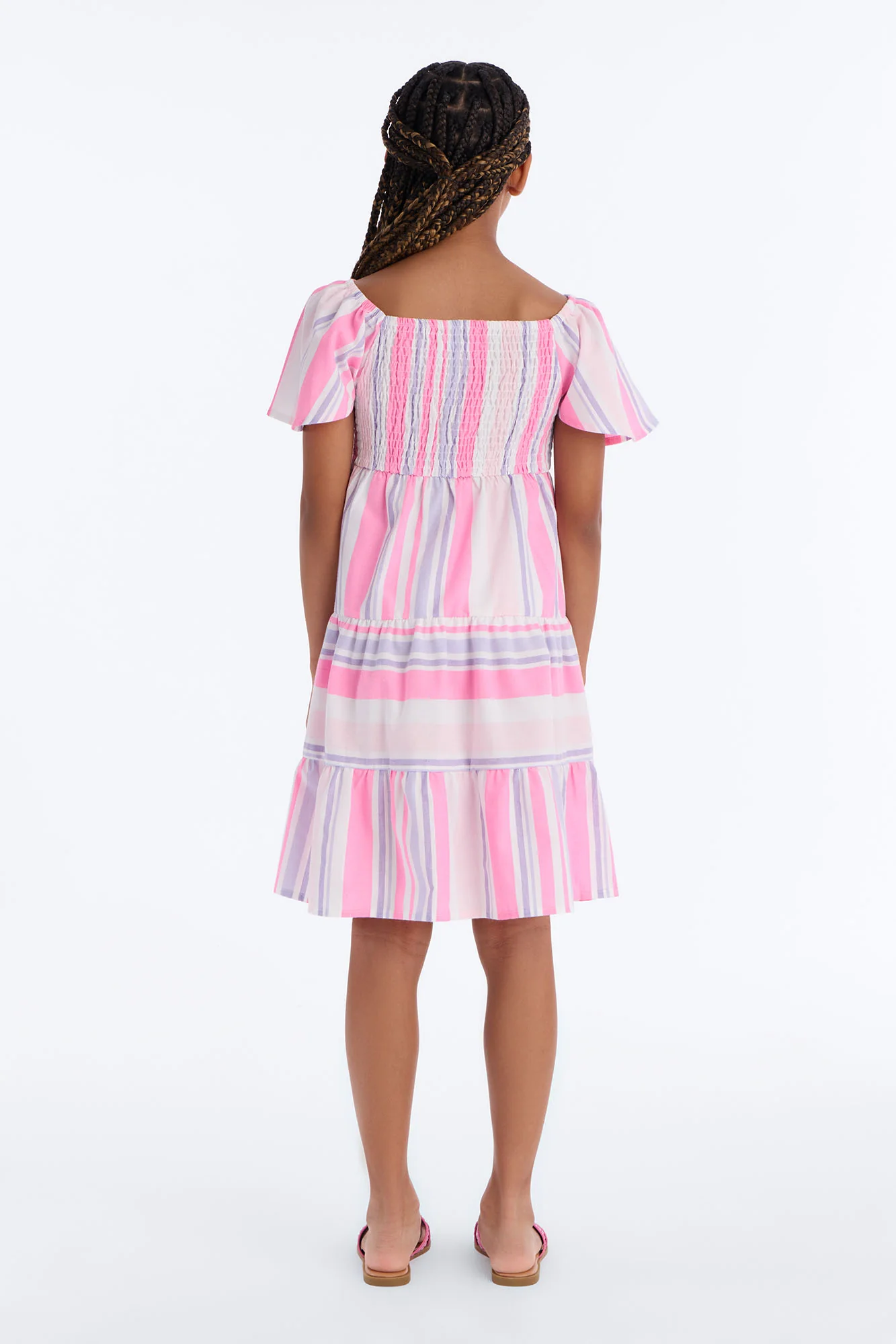 Mini Sunny Afternoon Dress - Pink/combo - Image 4