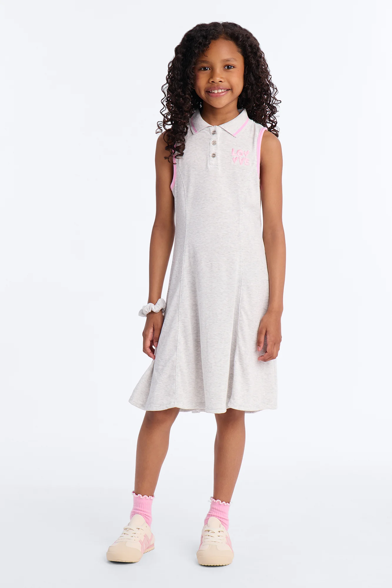 Mini Sure Of It Dress - Heather Grey