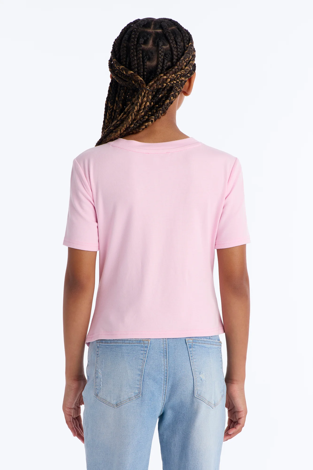 Mini Take Control Asymmetrical Top - Pink - Image 4