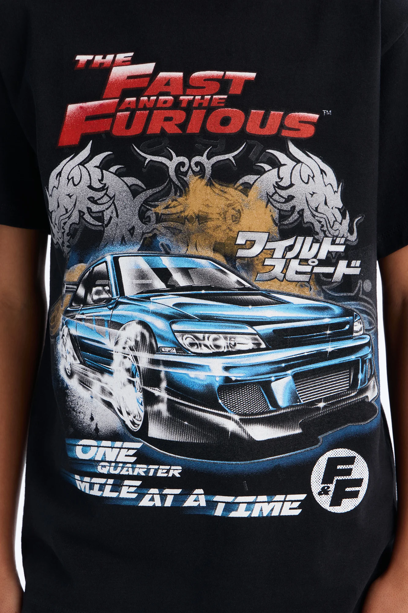 Mini The Fast And Furious One Quarter Mile Short Sleeve Tee - Black - Image 3