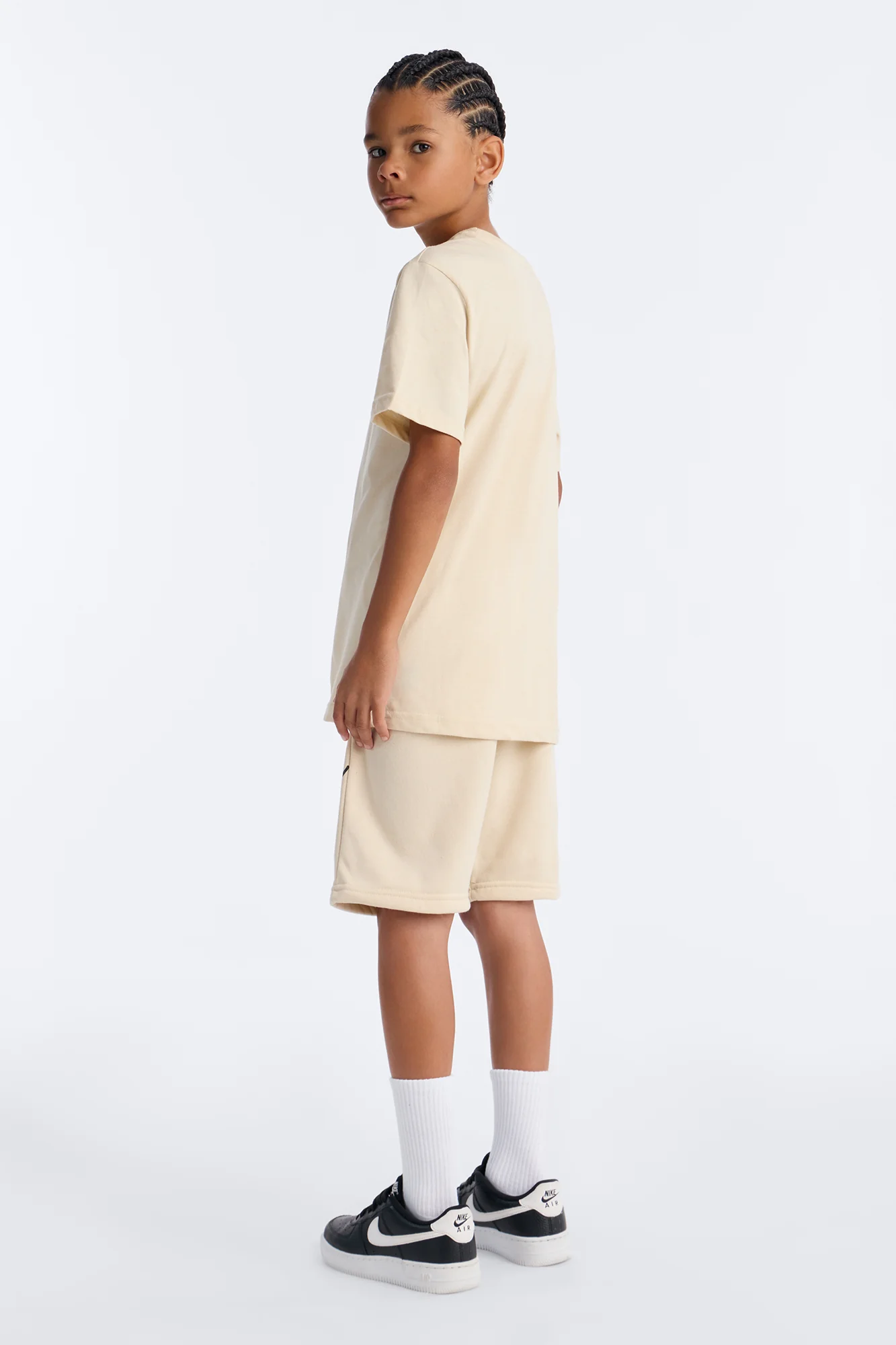 Mini The GOAT Forever Short Set - Cream - Image 4