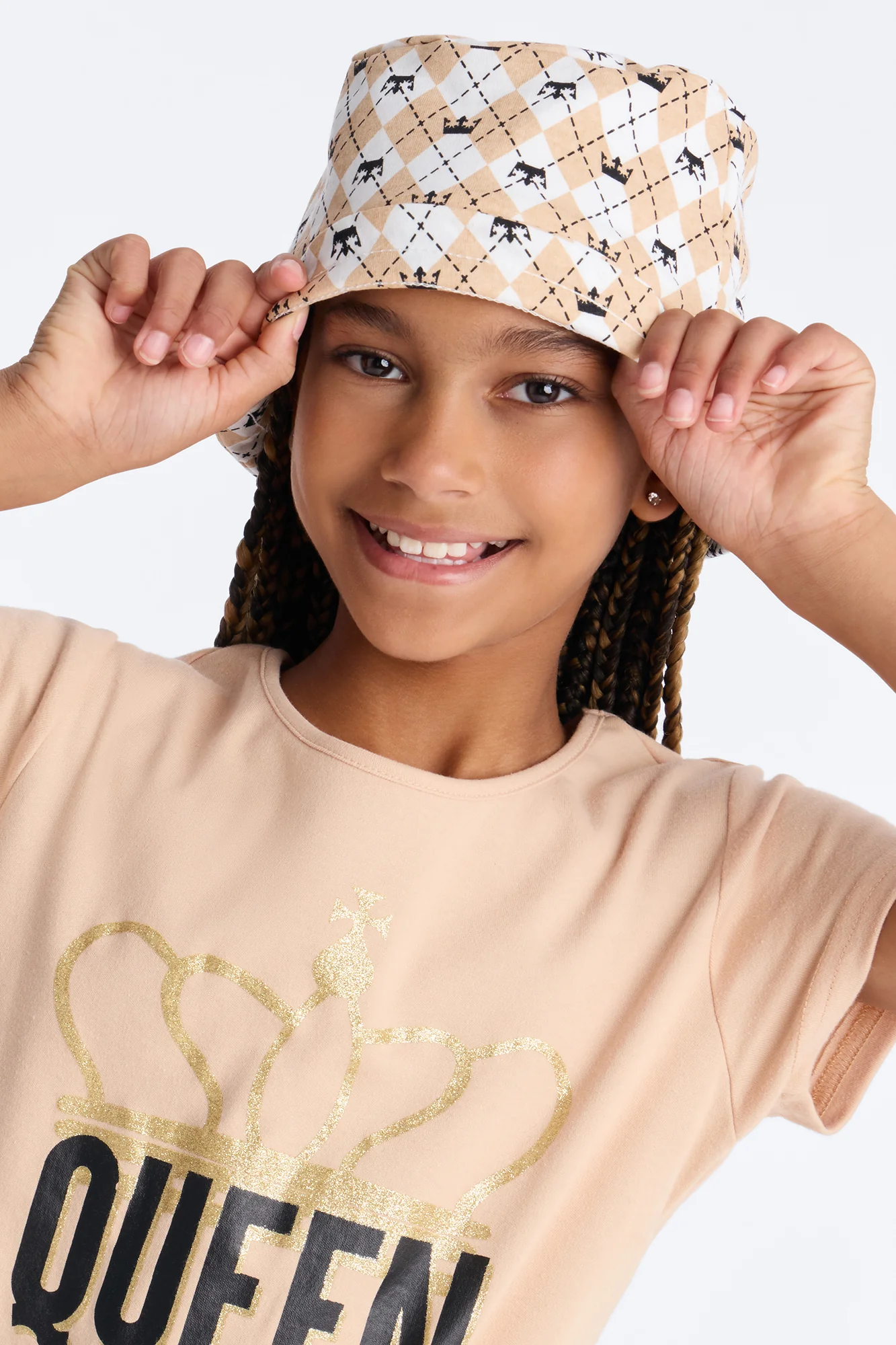 Mini The Queen Of Absolutely Everything Short Set - Sand/combo - Image 3