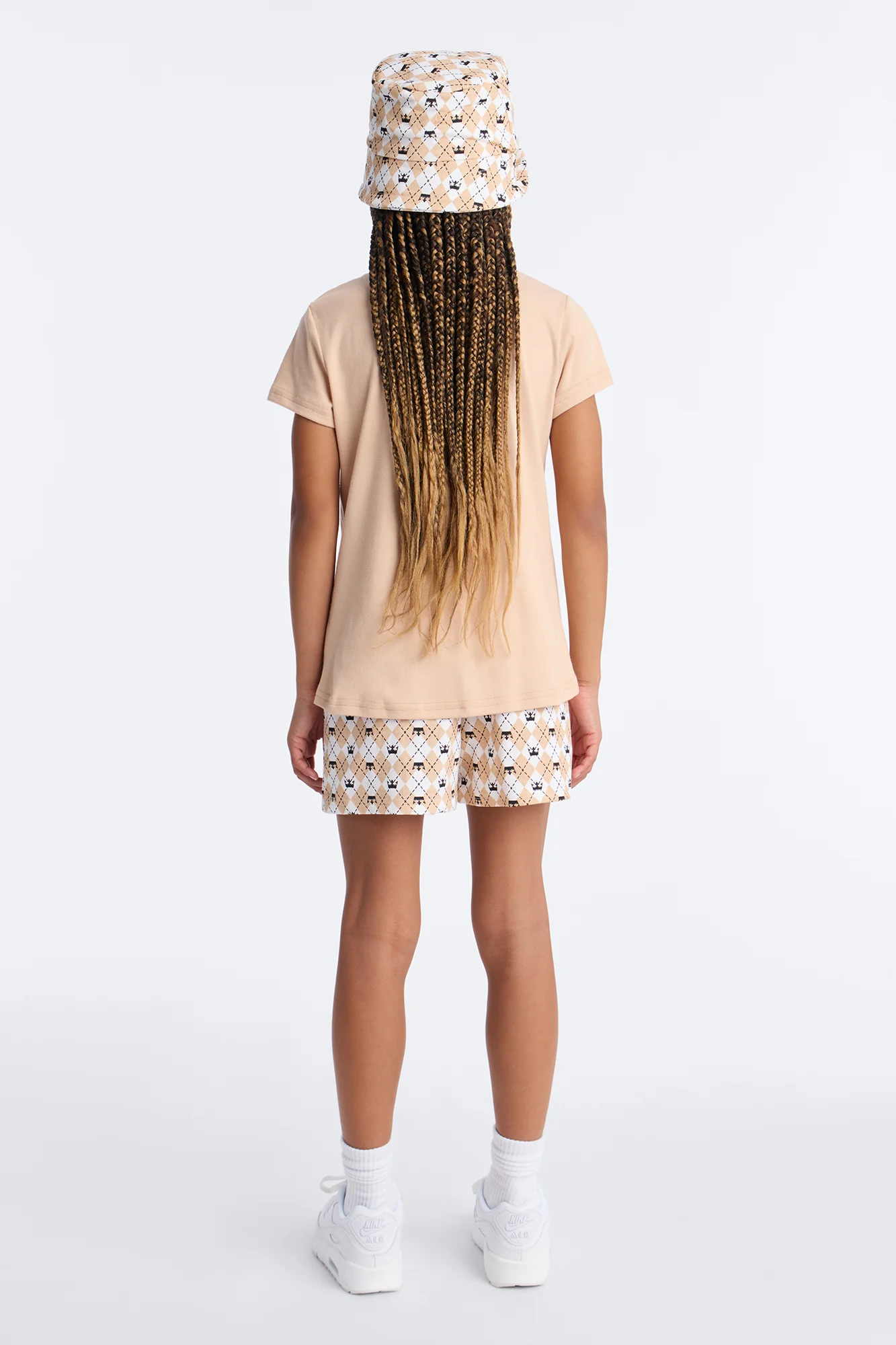 Mini The Queen Of Absolutely Everything Short Set - Sand/combo - Image 5