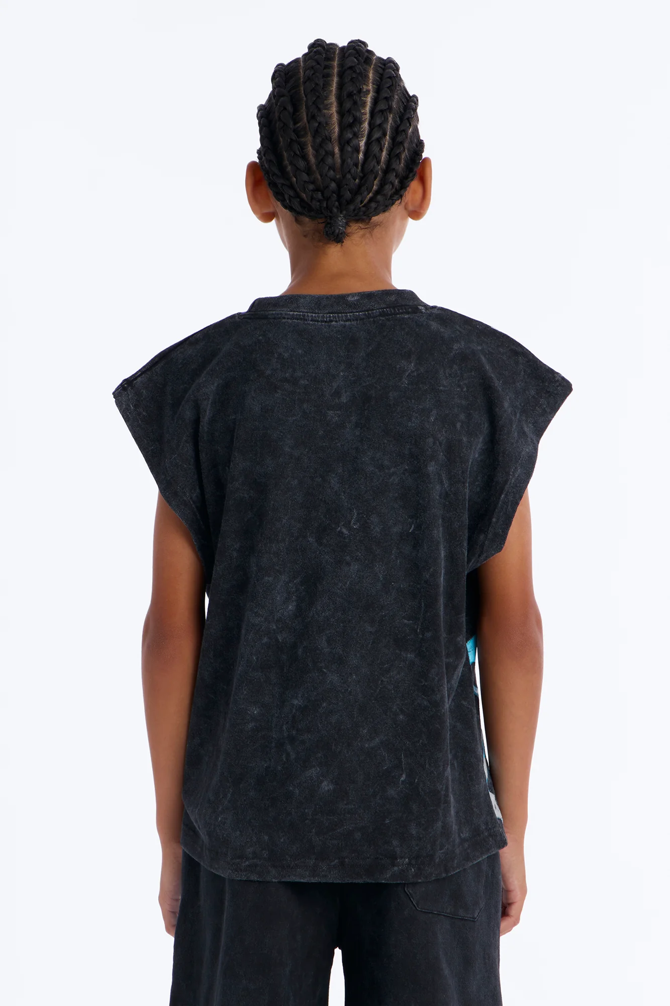 Mini Thunder Bird Muscle Tee - Black - Image 4