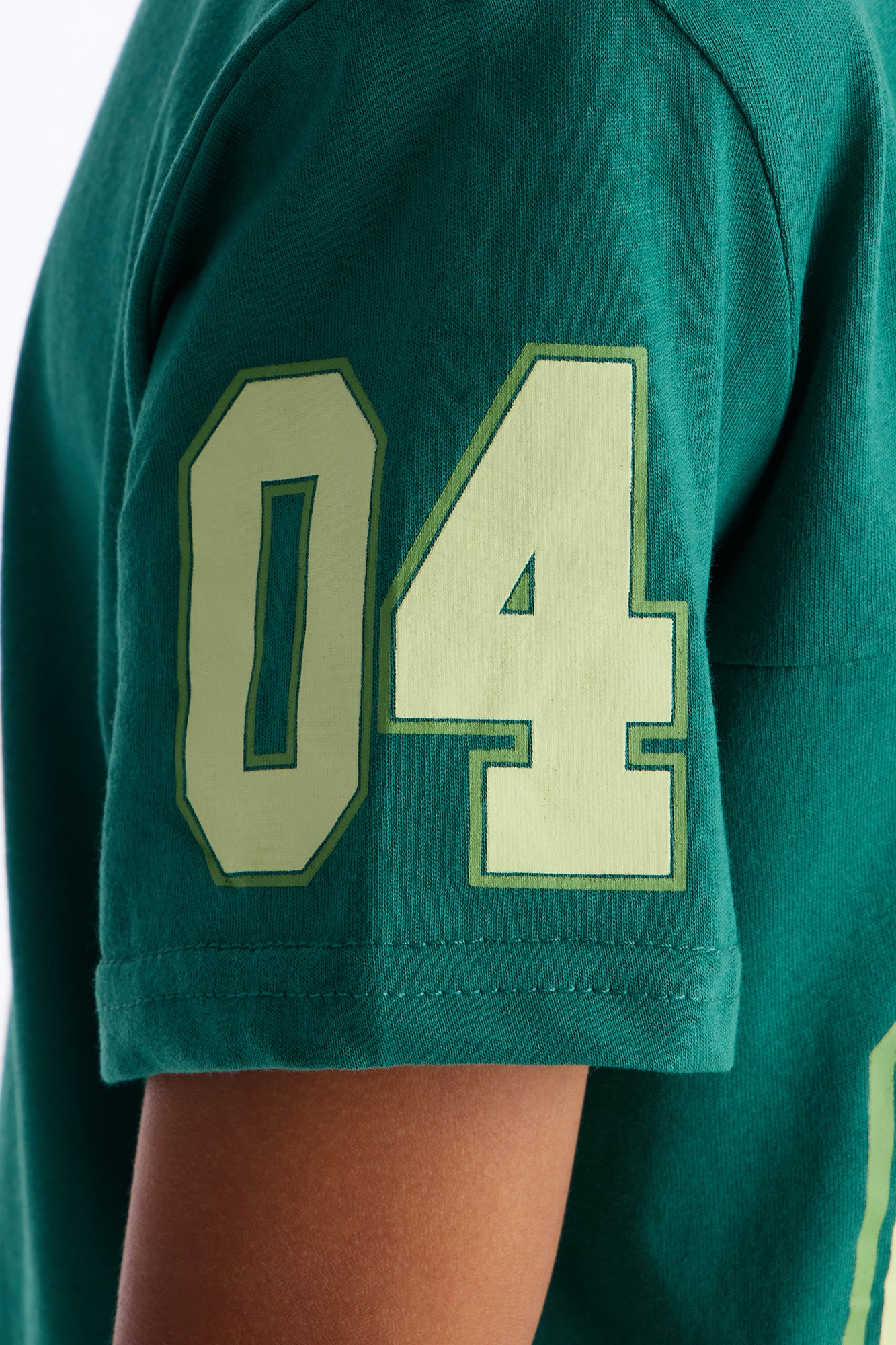 Mini TMNT 04 Jersey And Short Set - Green - Image 4