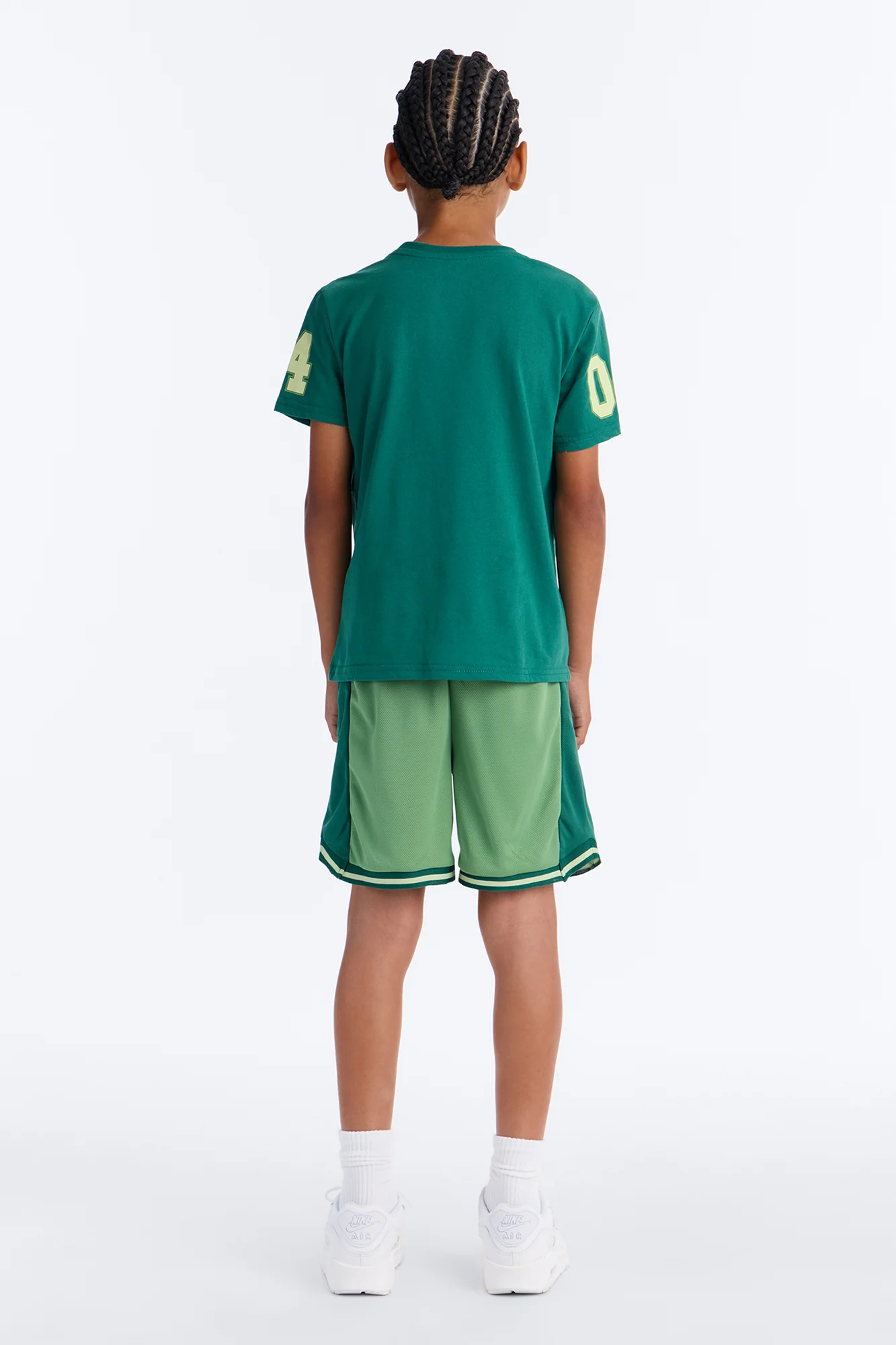 Mini TMNT 04 Jersey And Short Set - Green - Image 5