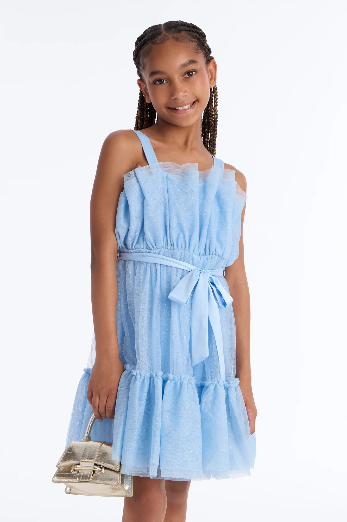 Mini Too Cute For This Dress - Light Blue - Image 2