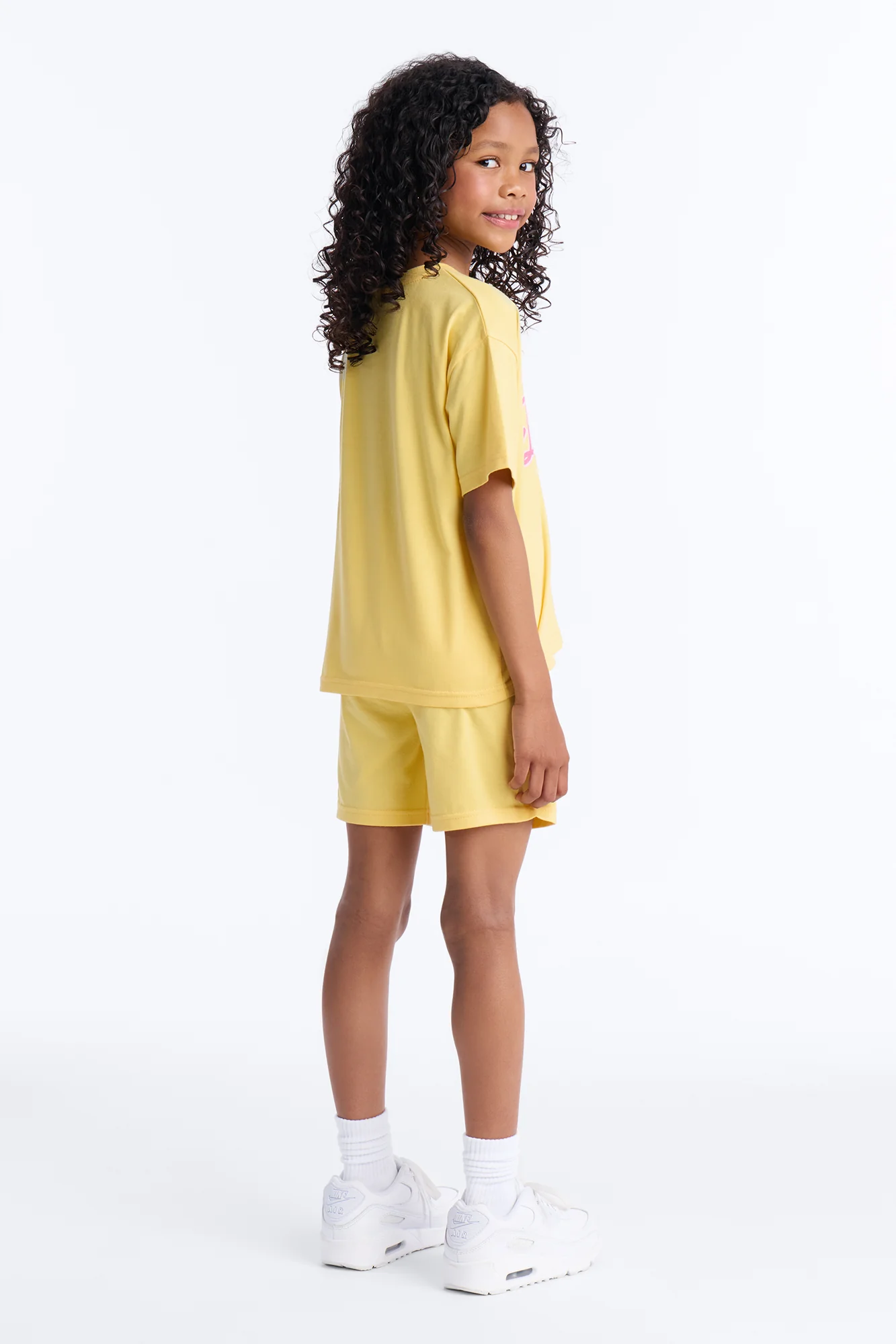 Mini Very Demure Short Set - Butter Yellow - Image 4