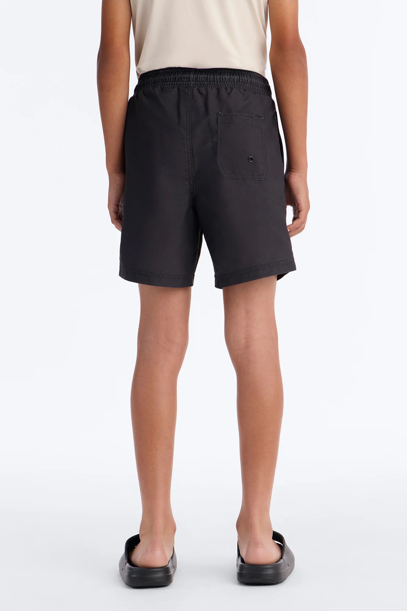 Mini Victory Swim Classic Trunk - Black/Blue - Image 3