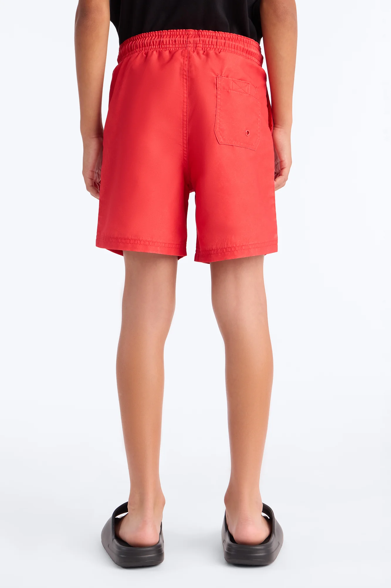 Mini Victory Swim Classic Trunk - Red - Image 3