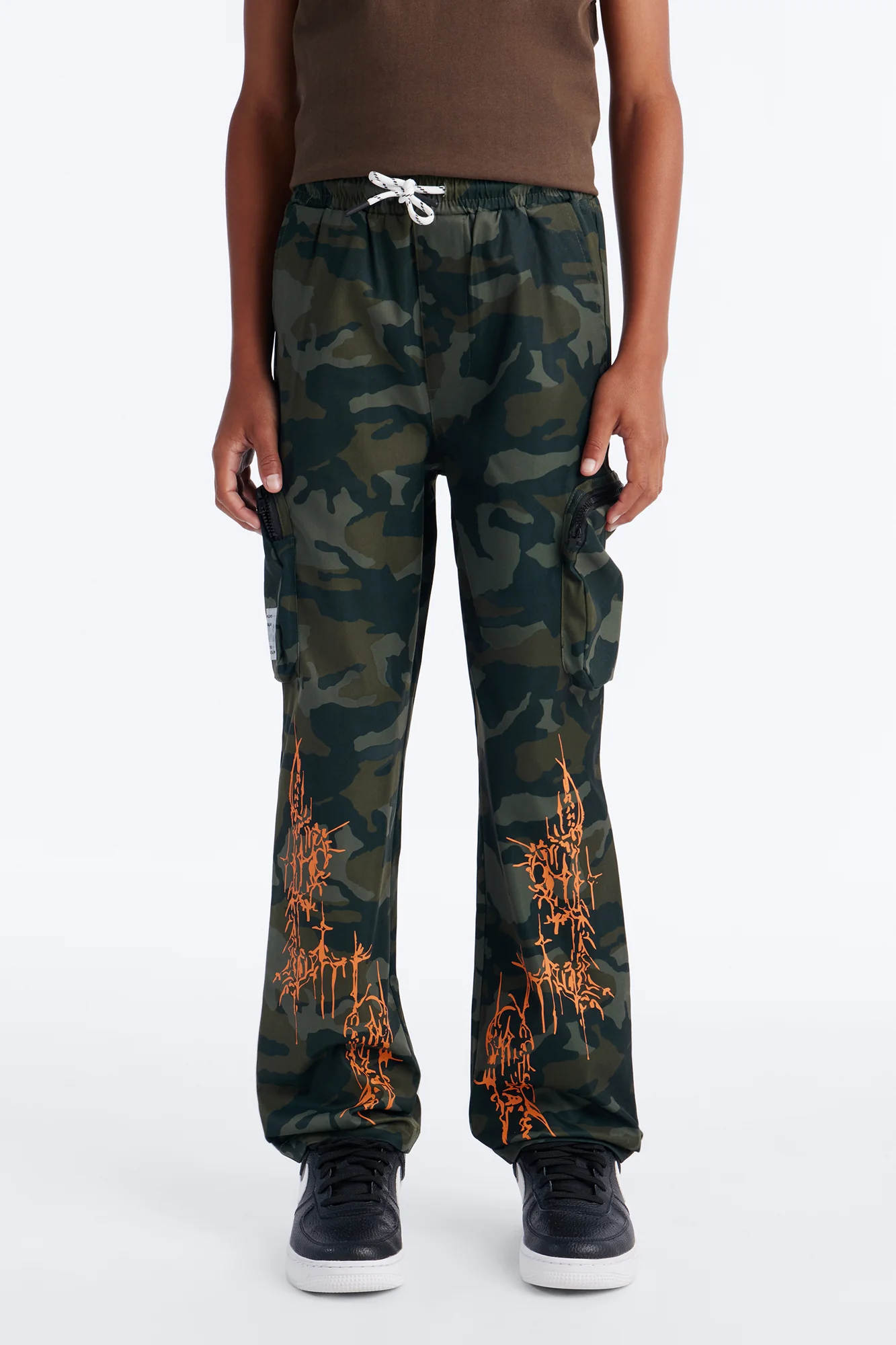 Mini Watch Me Cargo Pants - Camouflage