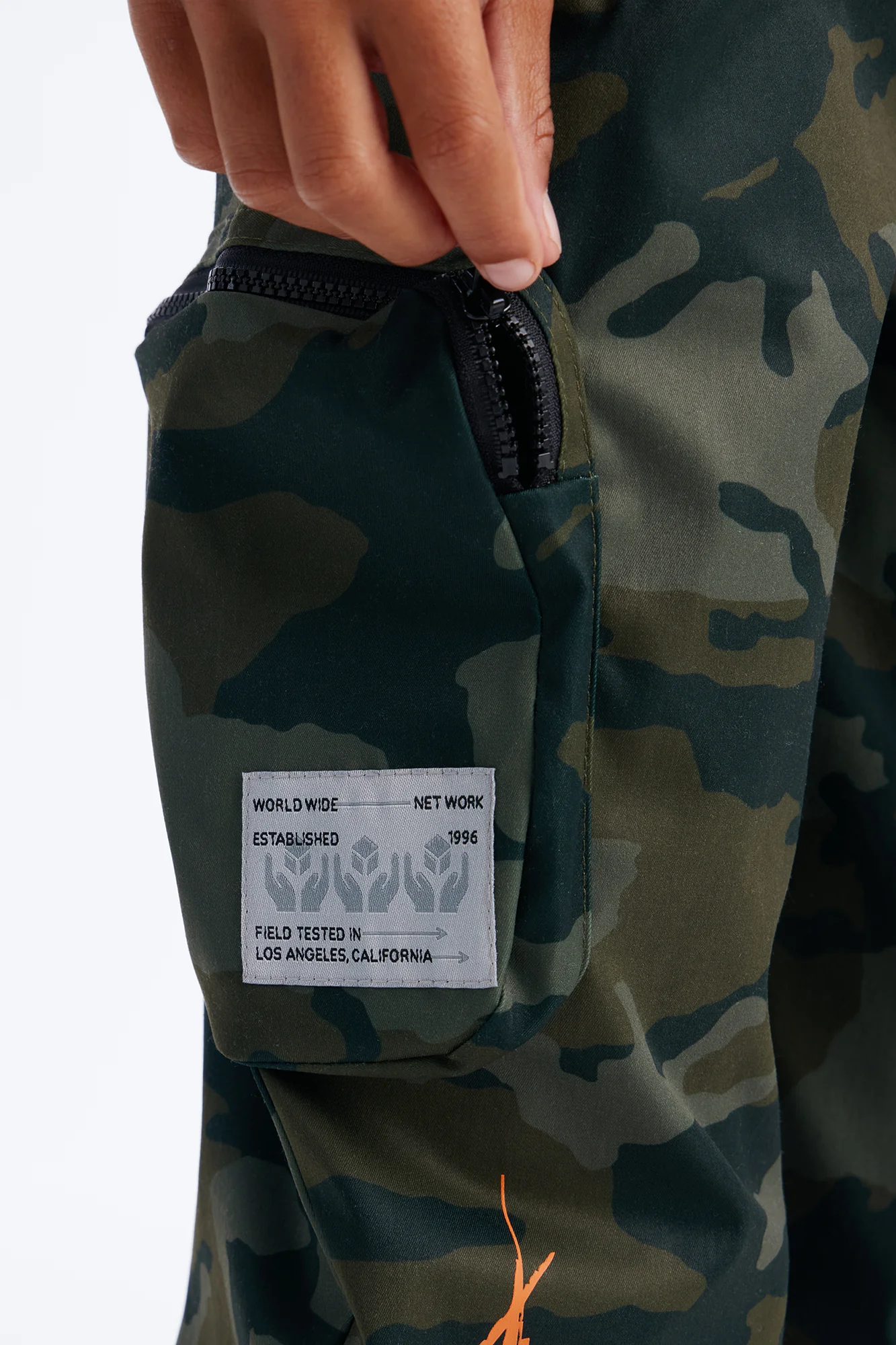 Mini Watch Me Cargo Pants - Camouflage - Image 3
