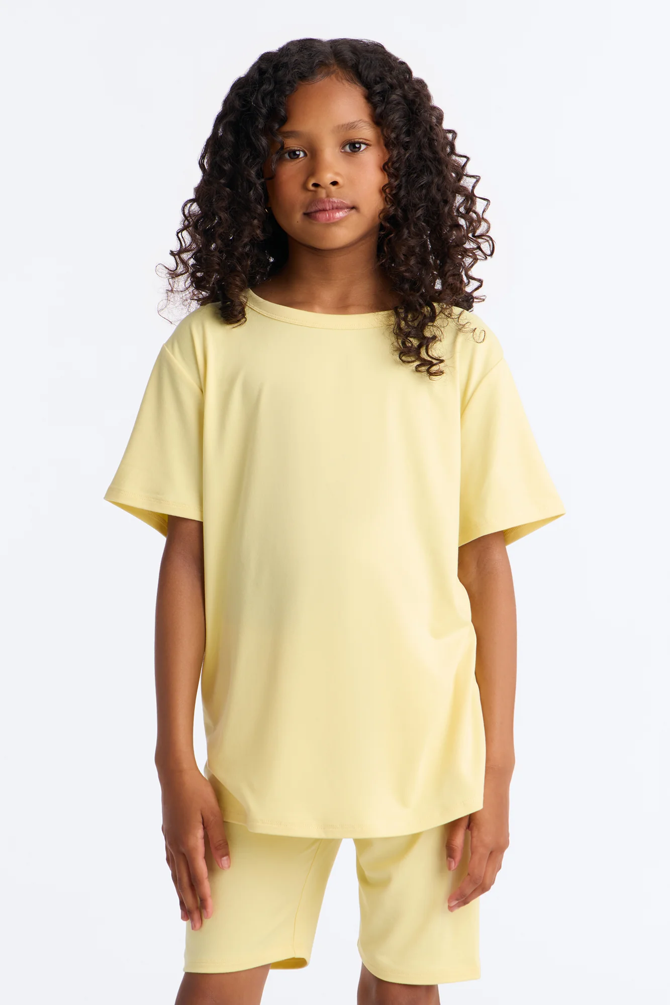 Mini Weekend Vibes Short Set - Yellow - Image 2