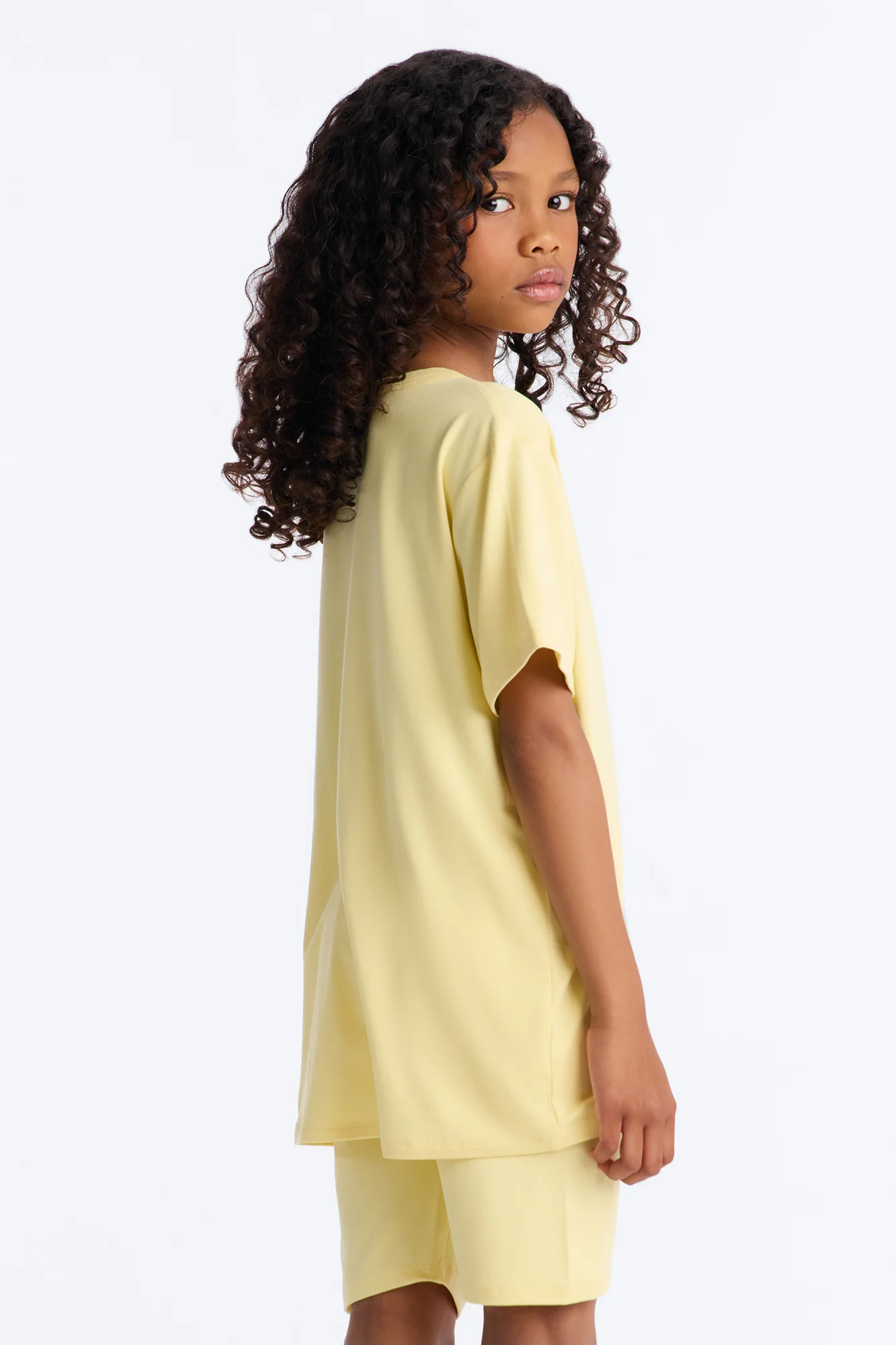 Mini Weekend Vibes Short Set - Yellow - Image 4