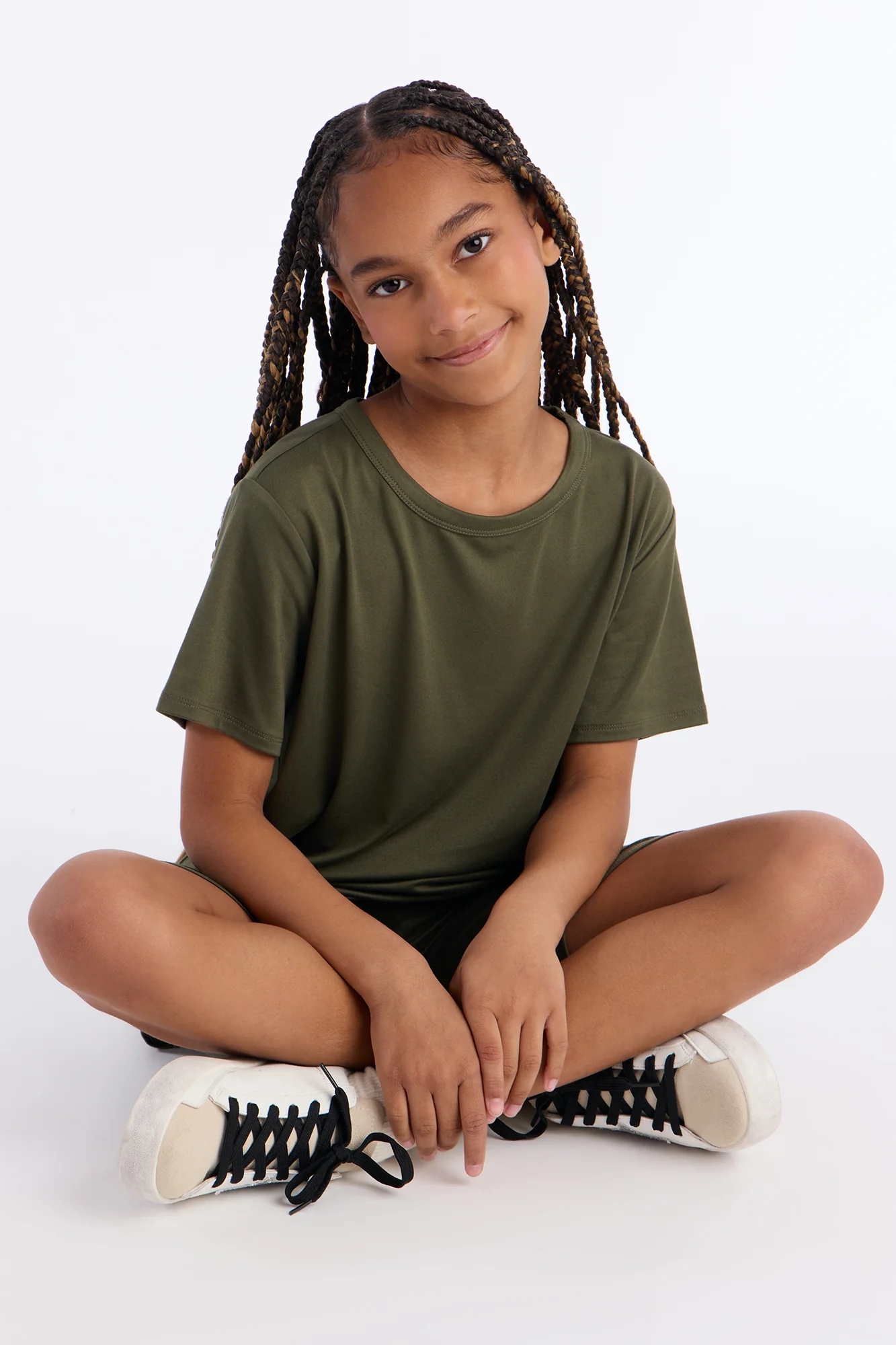 Mini Weekend Vibes Short Set III - Olive - Image 3