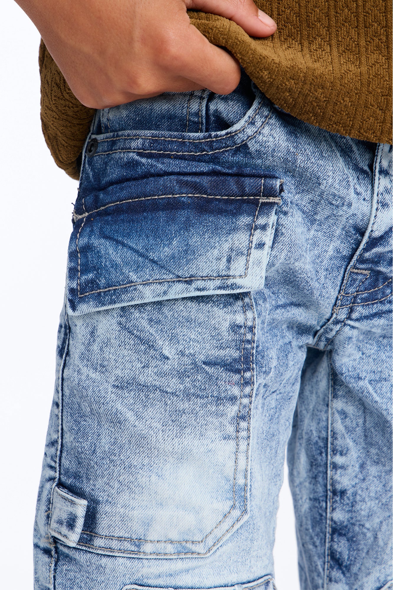 Mini What I've Wished For Jeans - Vintage Blue Wash - Image 4