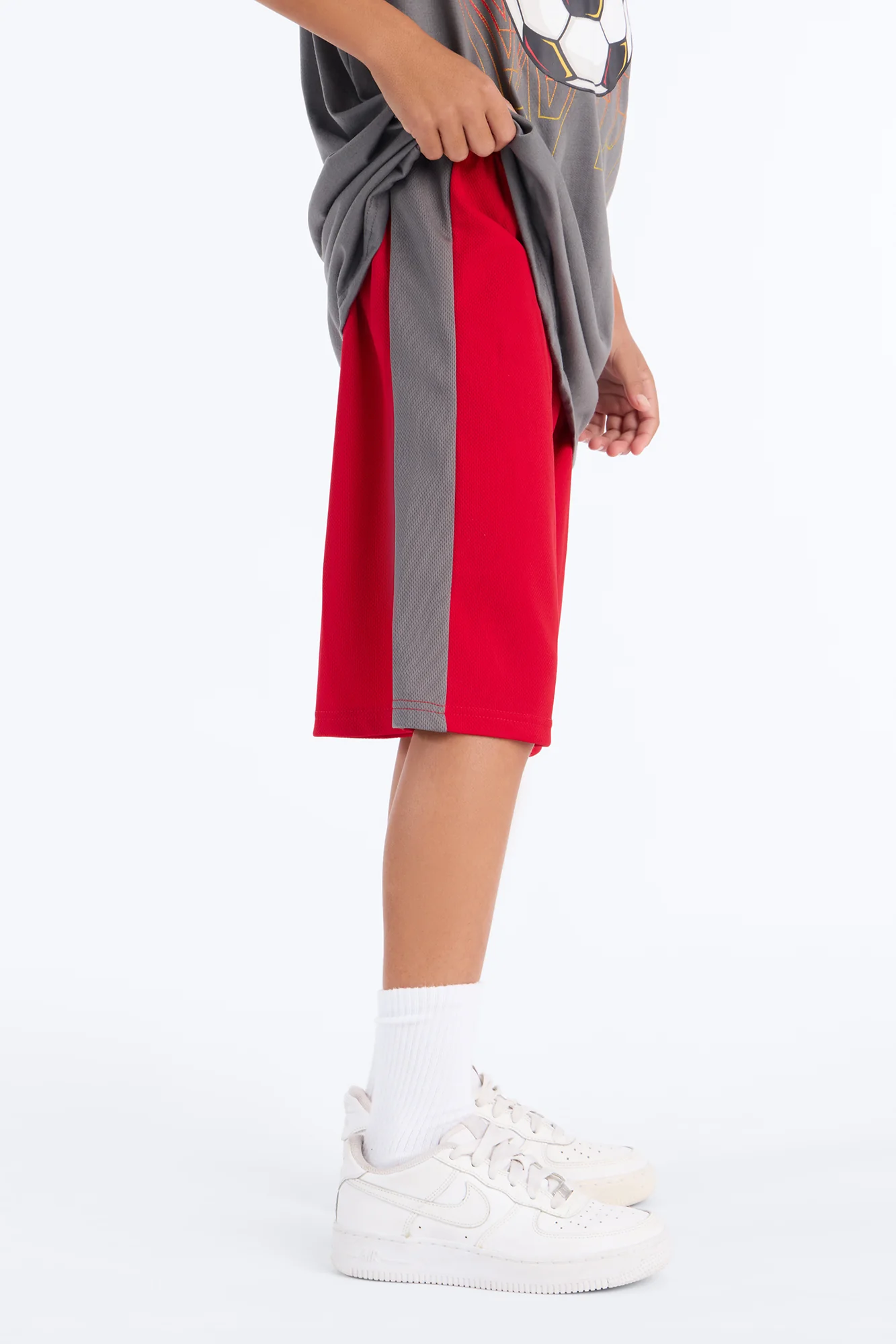 Mini Winning Is My Goal Short Set - Grey/combo - Image 3