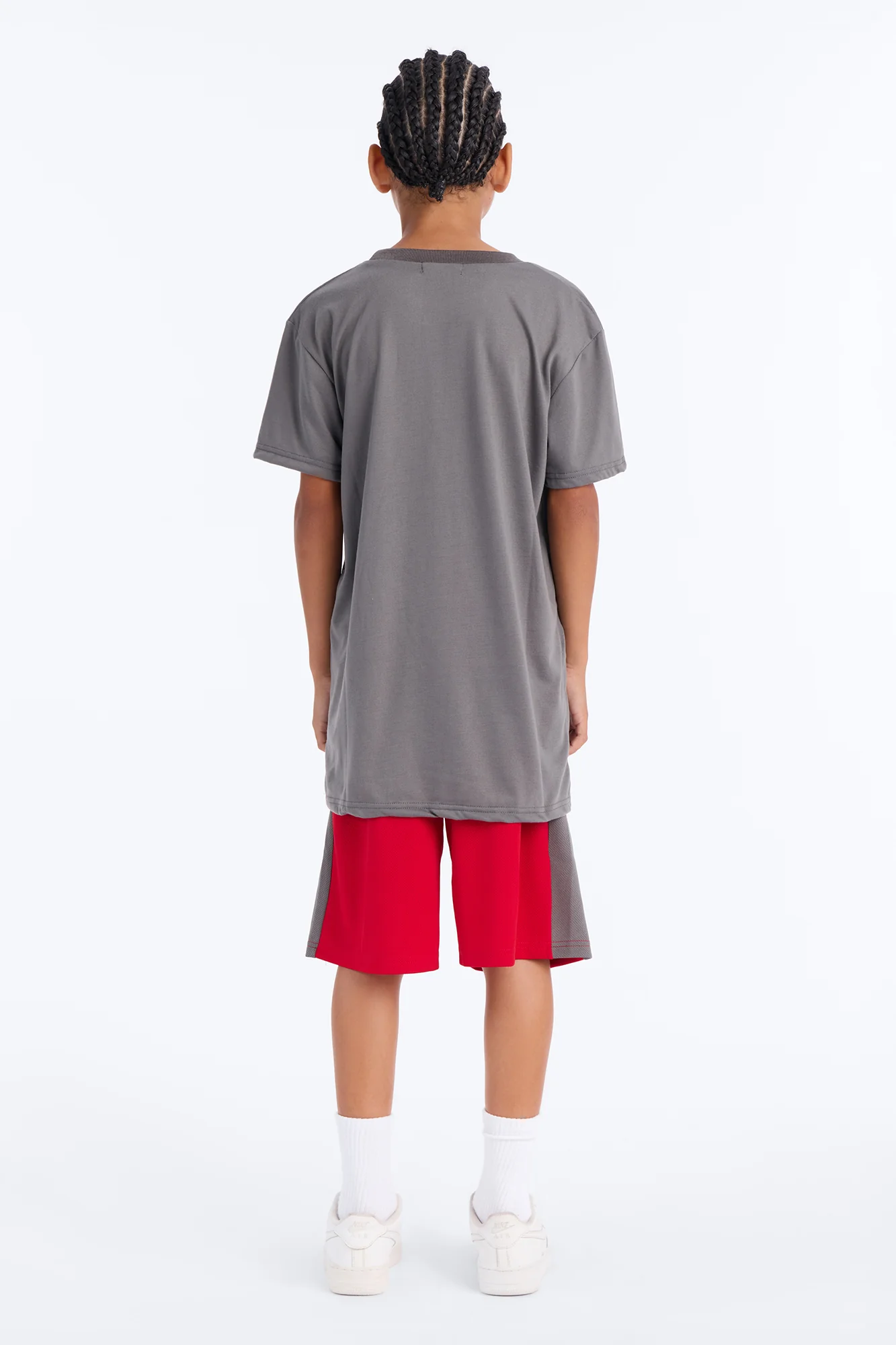 Mini Winning Is My Goal Short Set - Grey/combo - Image 4