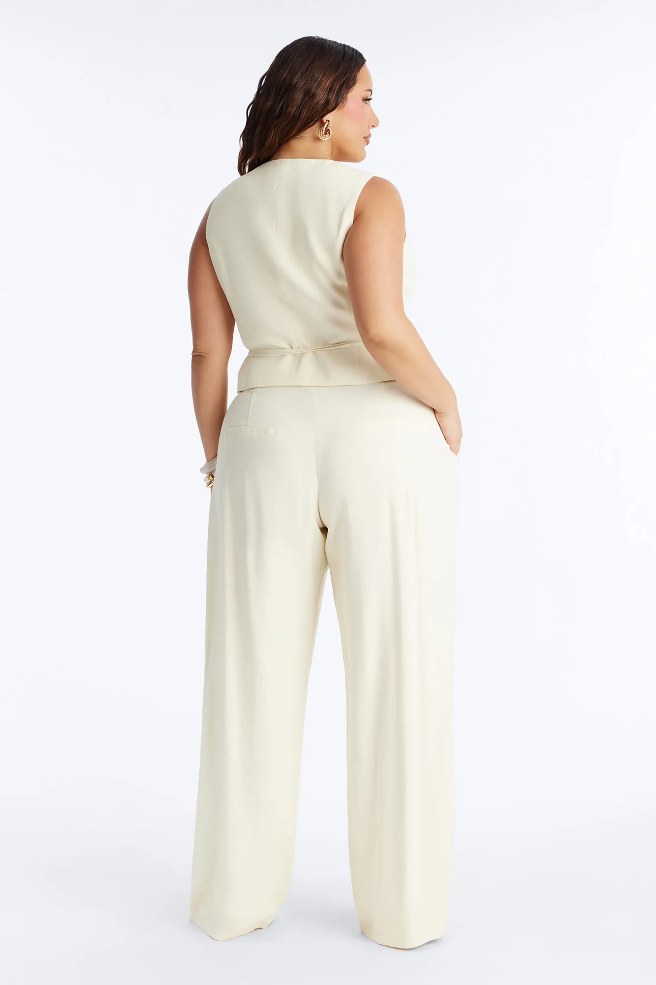 Minimal Moment Pant Set - Yellow - Image 8