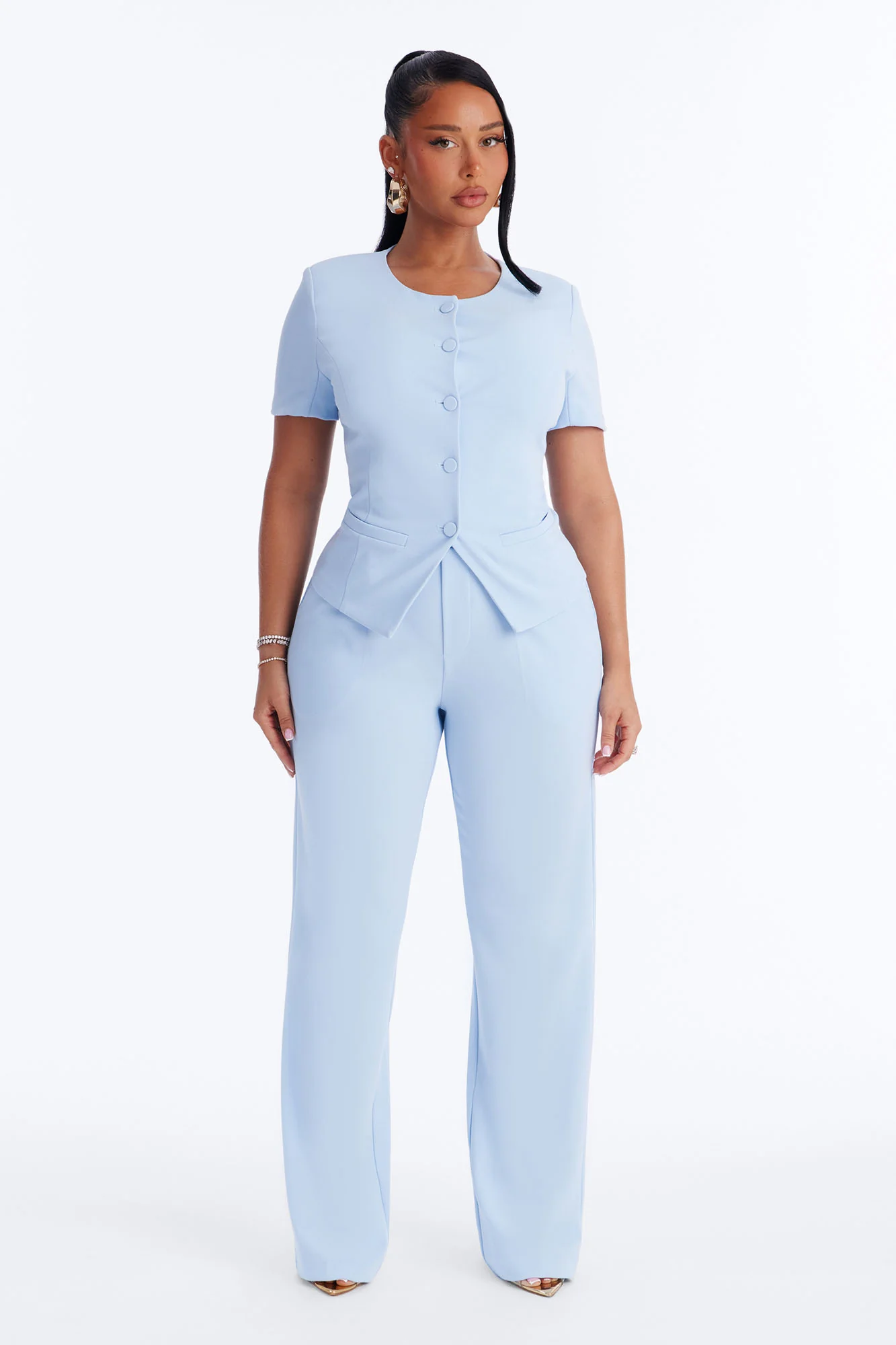Mission Accomplished Trouser - Light Blue