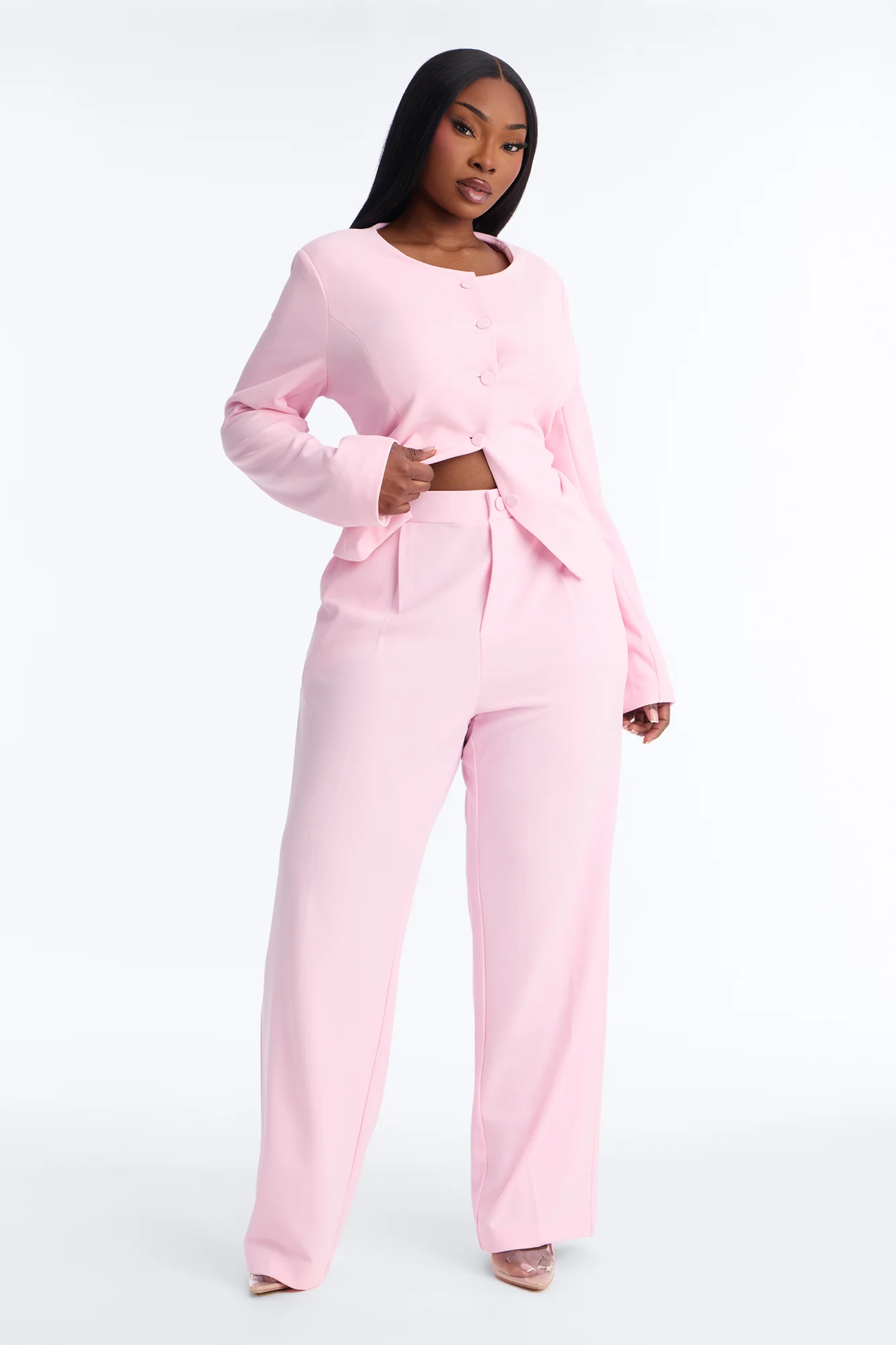 Mission Accomplished Trouser - Light Pink - Image 4